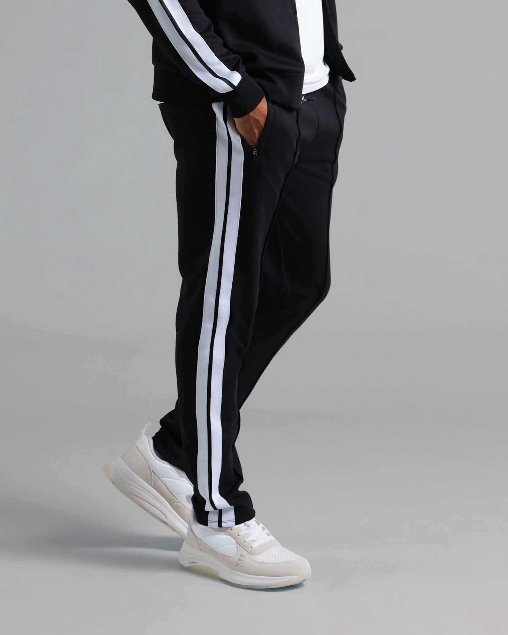 Trackstar Pants |Black| front