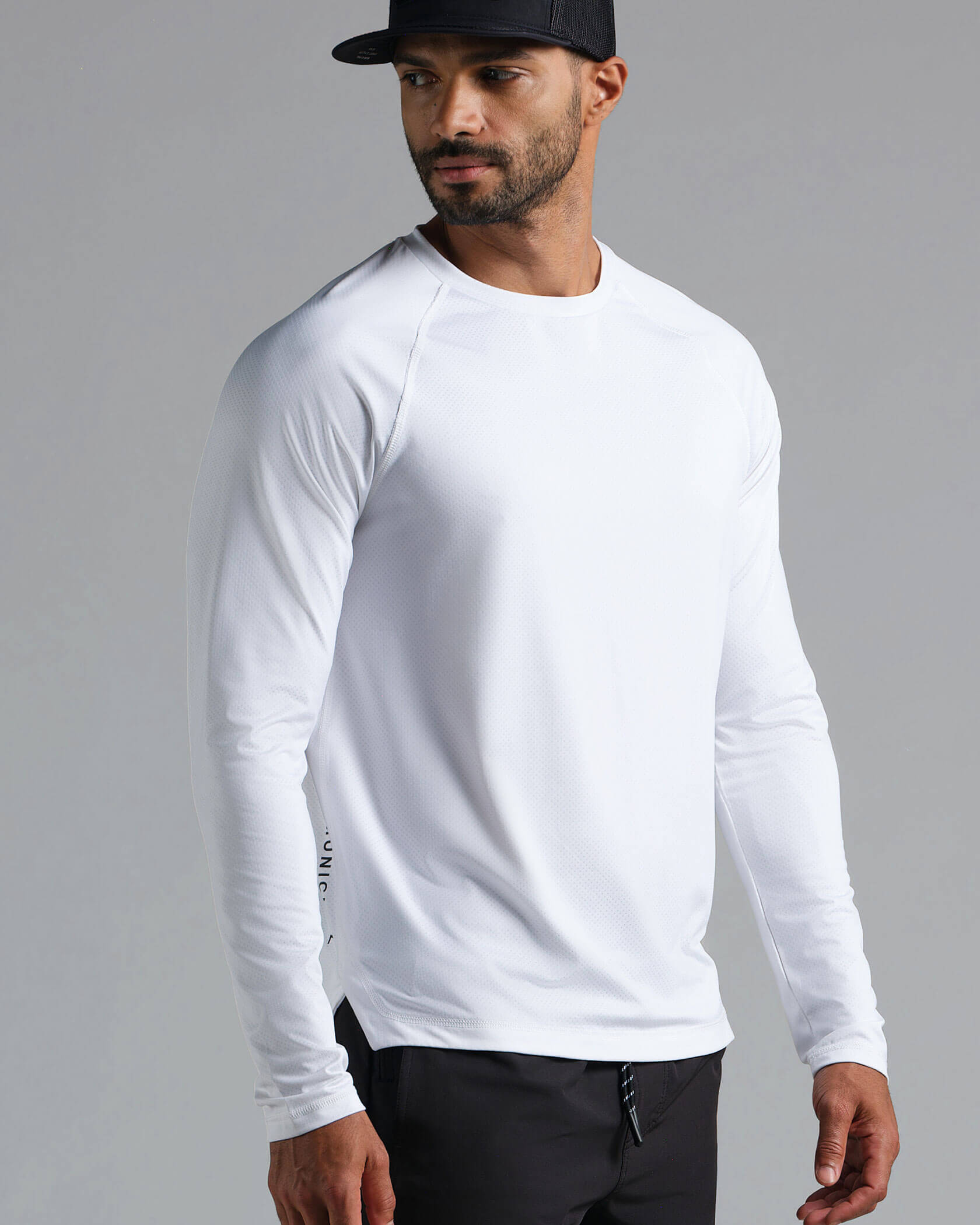 Underdog LS Training Top |White| front