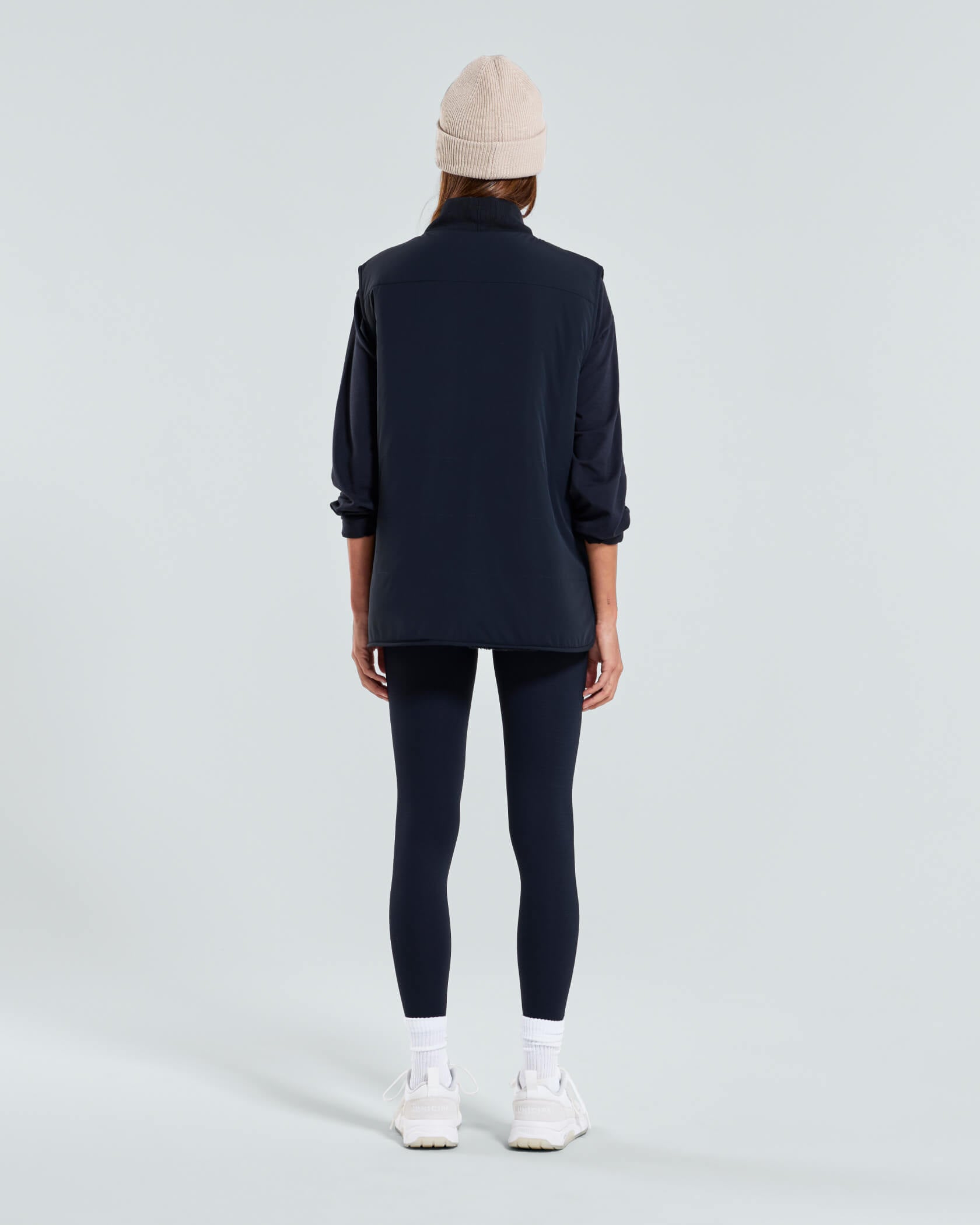 Women's Beacon Insulated Vest |Black| back