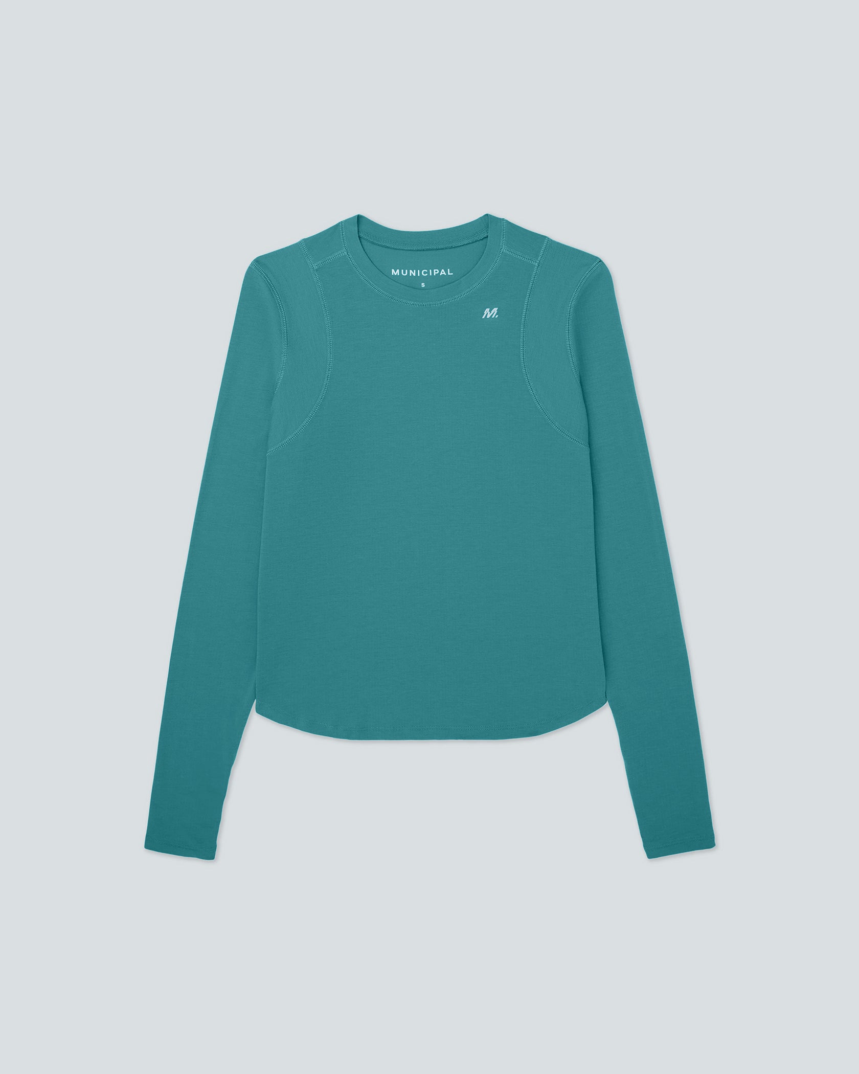 Women's 4AM. LS T-Shirt |Harbor| flat front