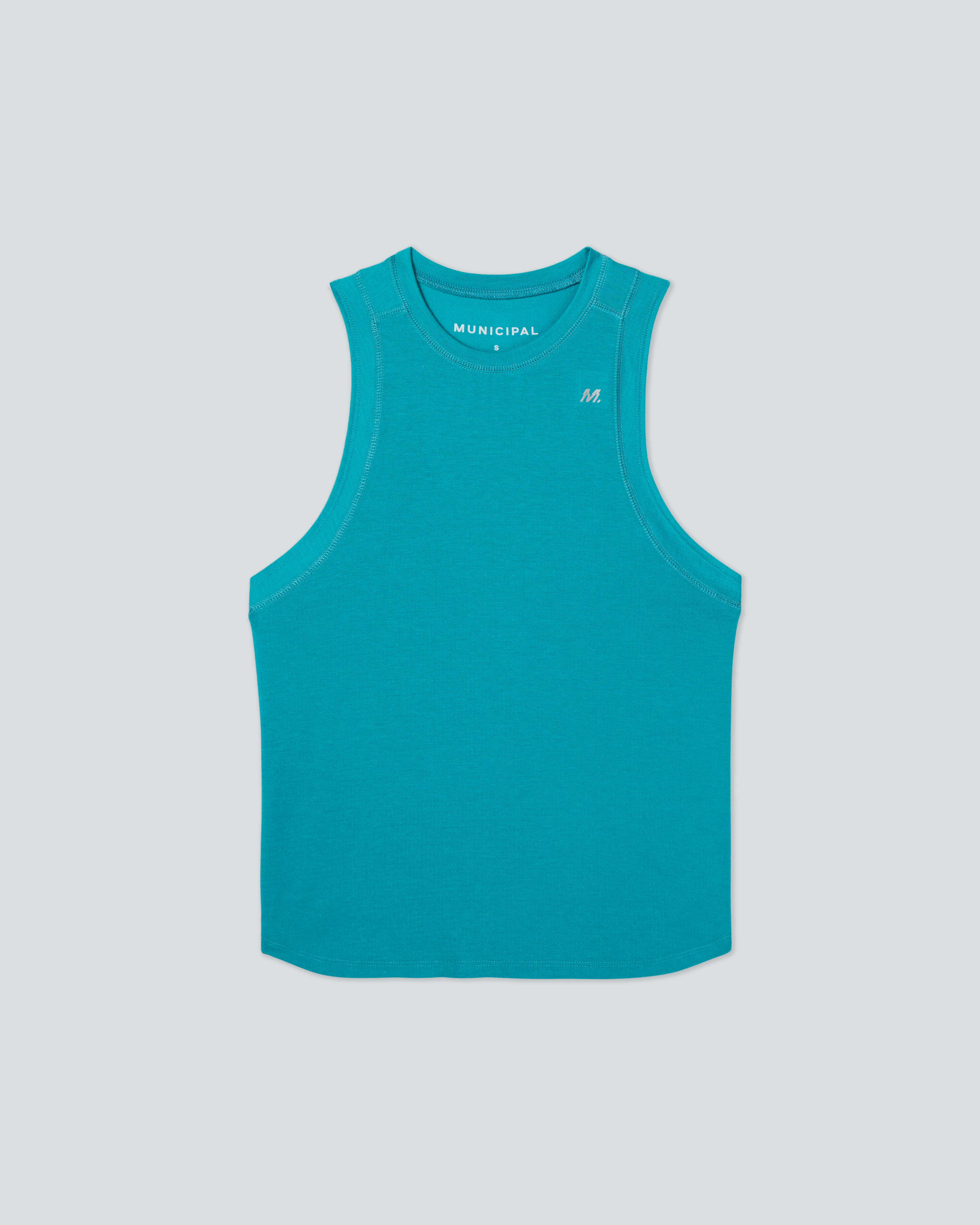 Women's 4AM. Tank |Harbor| flat front