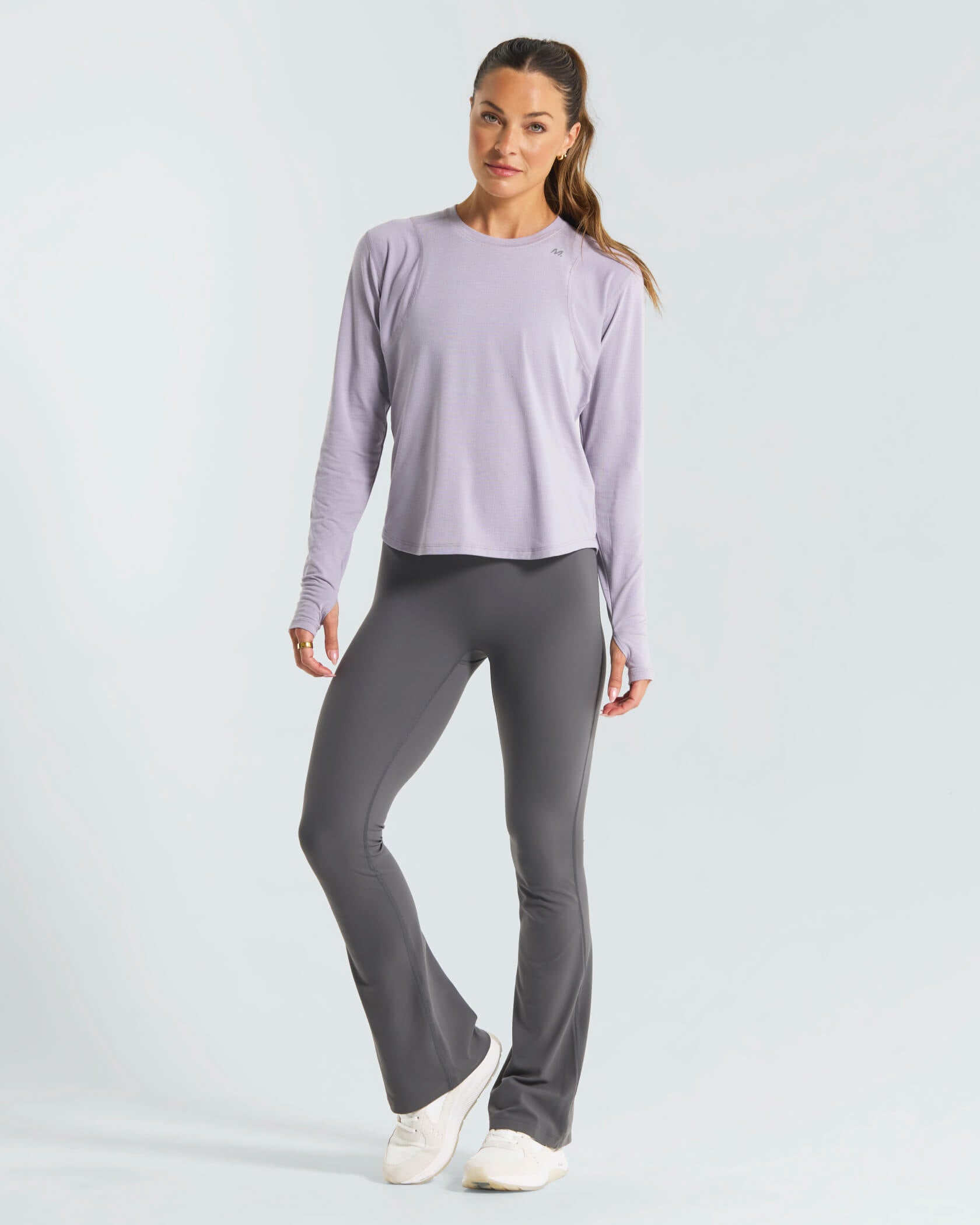 Women's 4AM. LS T-Shirt |Mineral| outfit