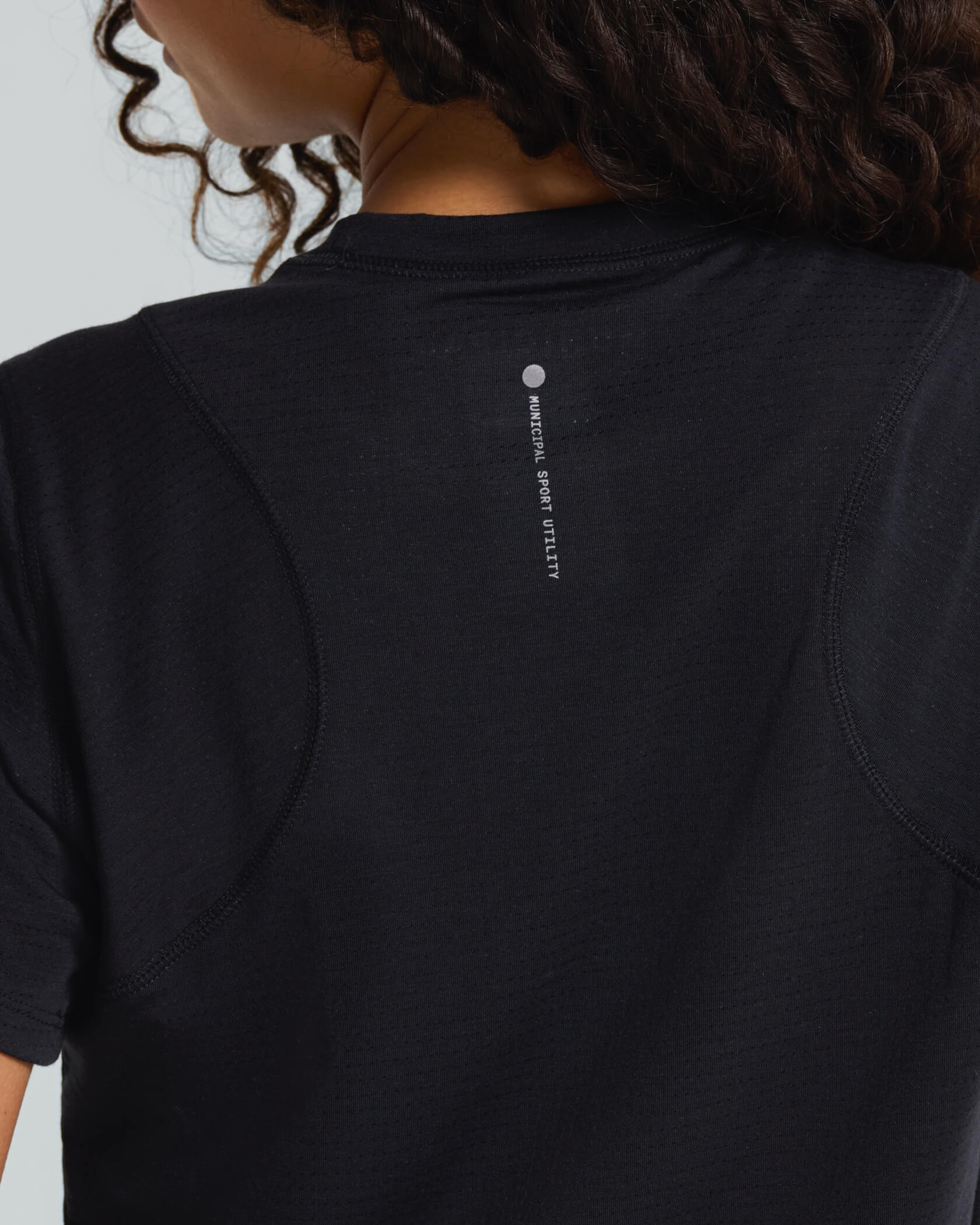 Women's 4AM. T-Shirt |Black| detail