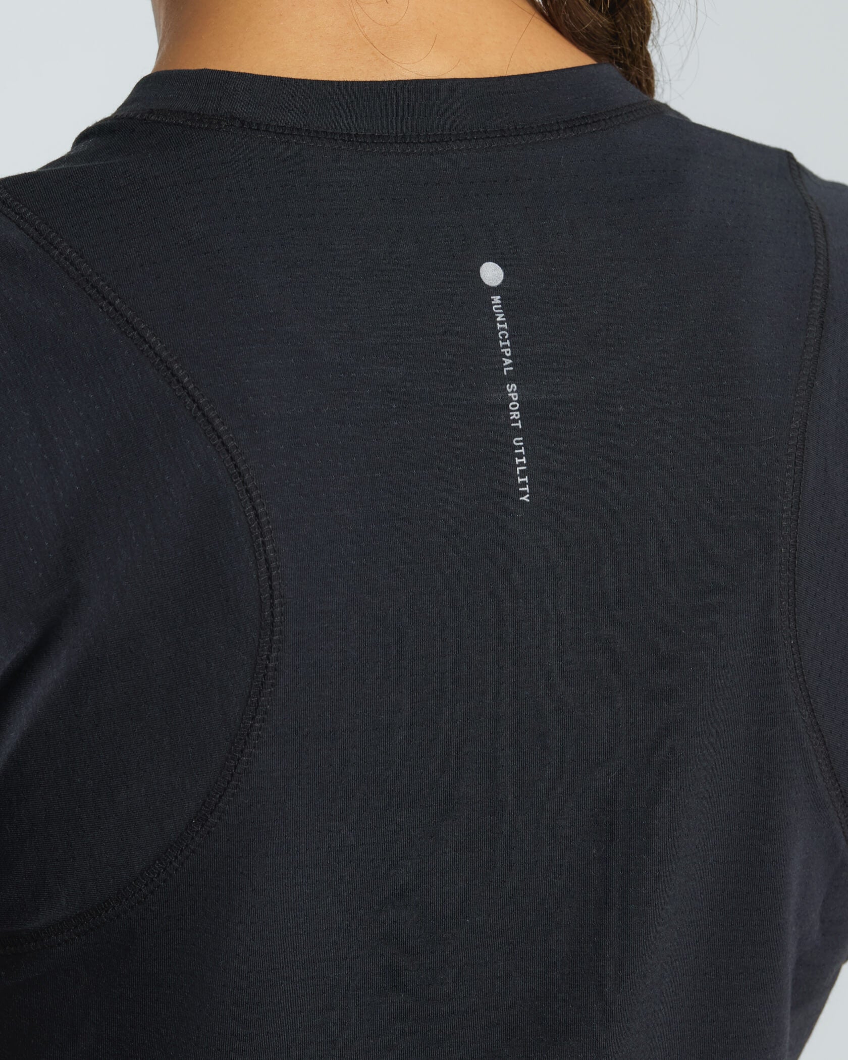 Women's 4AM. T-Shirt |Black| logo