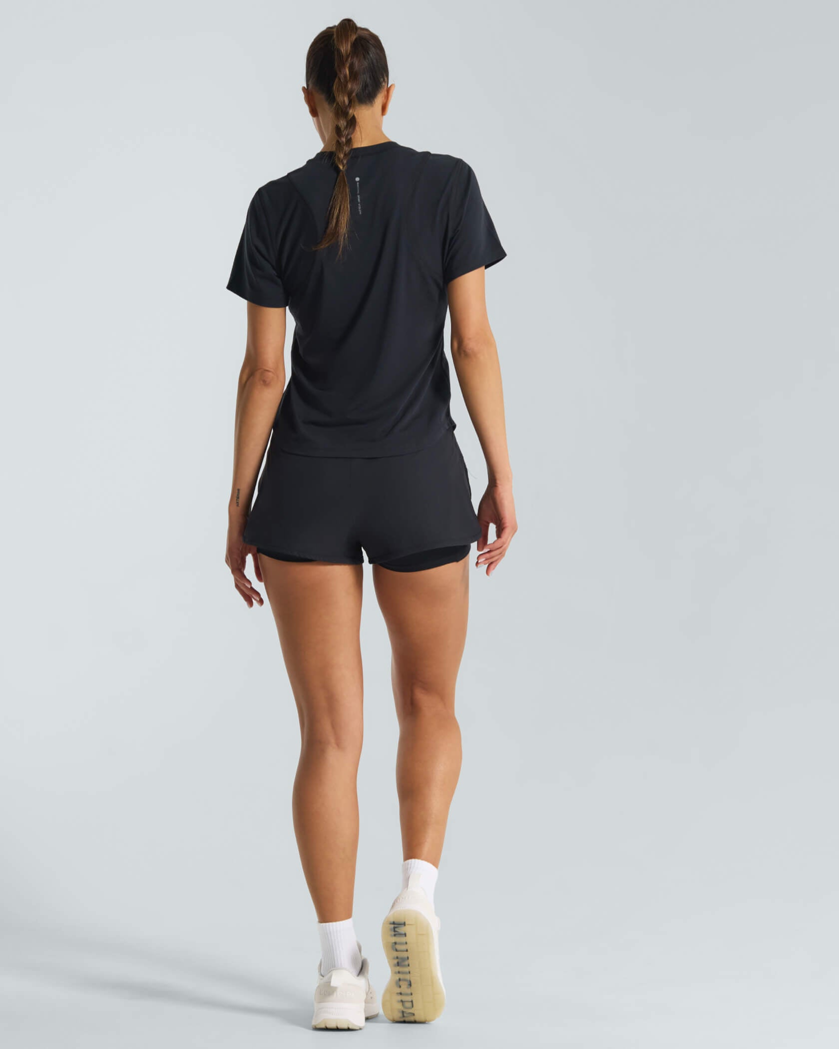 Women's 4AM. T-Shirt |Black| back