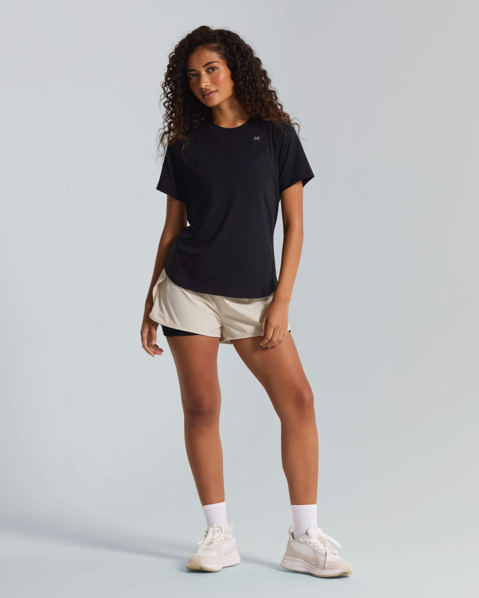 Women's 4AM. T-Shirt |Black| outfit