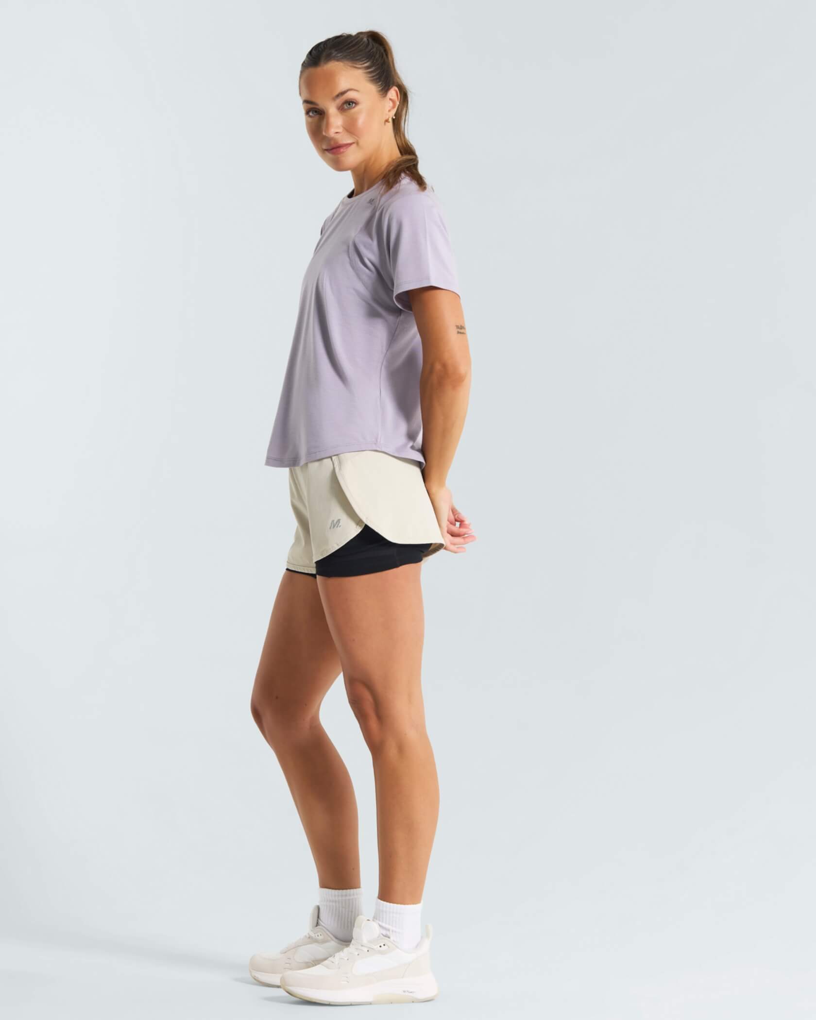 Women's 4AM. T-Shirt |Mineral| outfit
