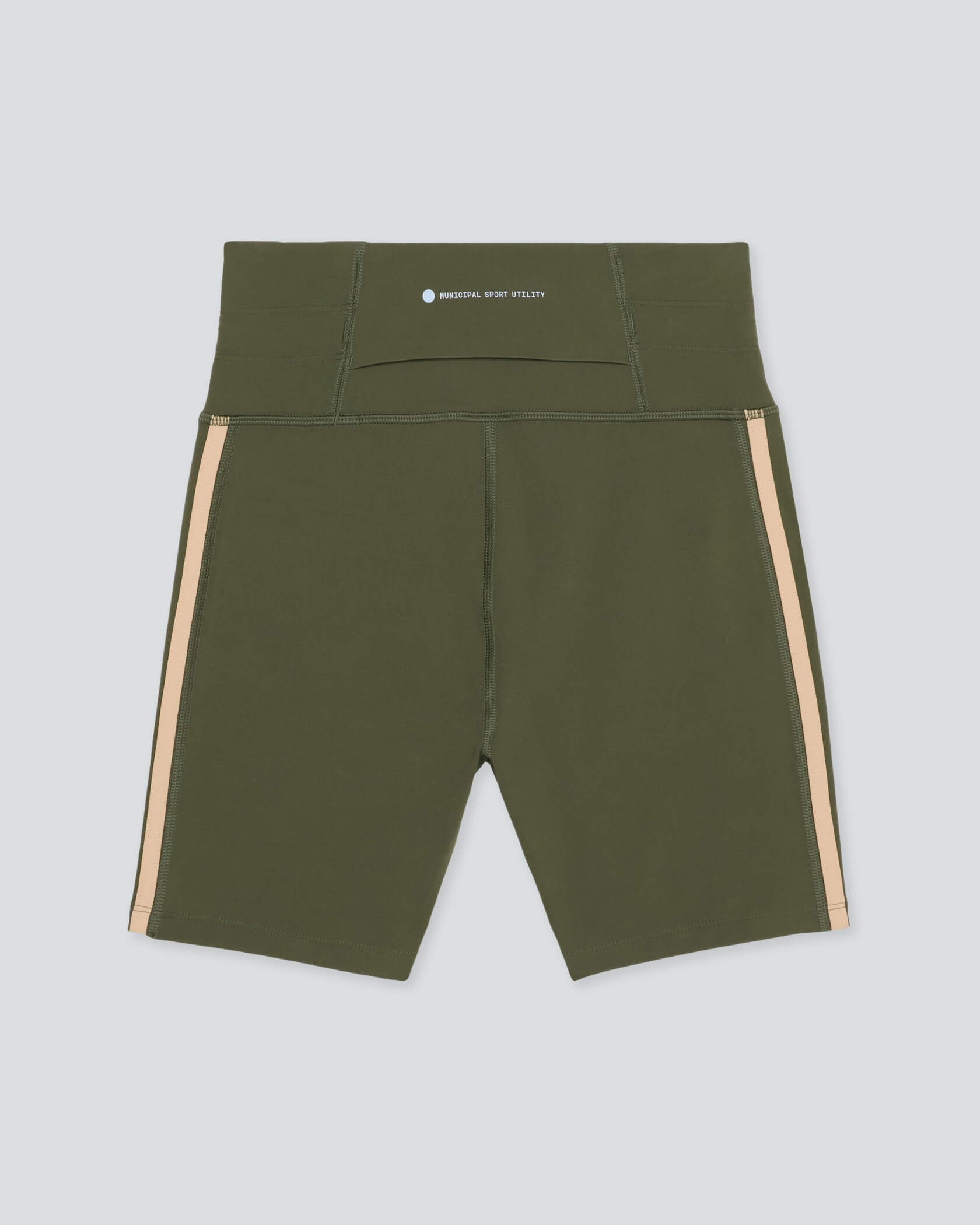 Women's Inflow Bike Shorts |Army| flat back