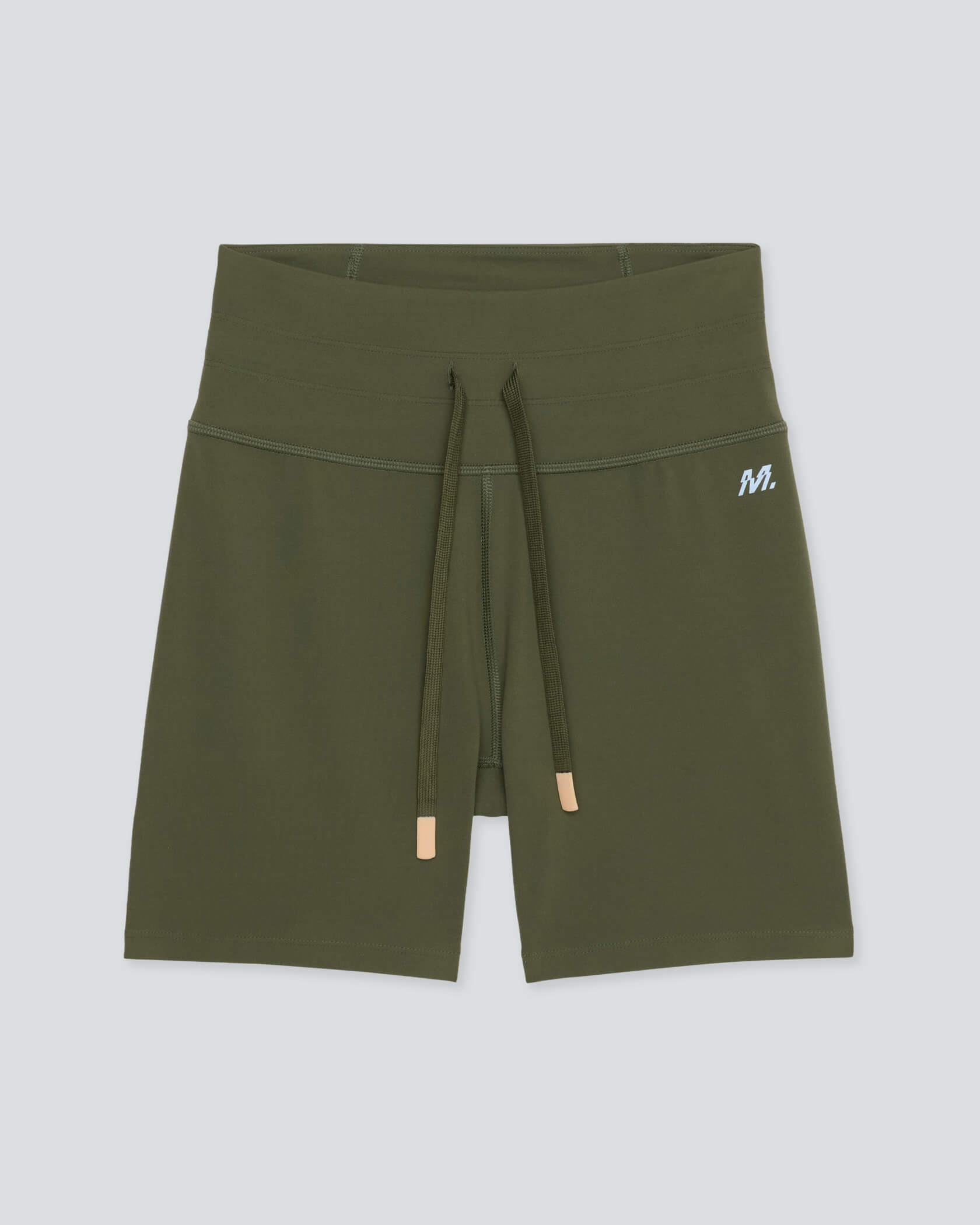 Women's Inflow Bike Shorts |Army| flat front