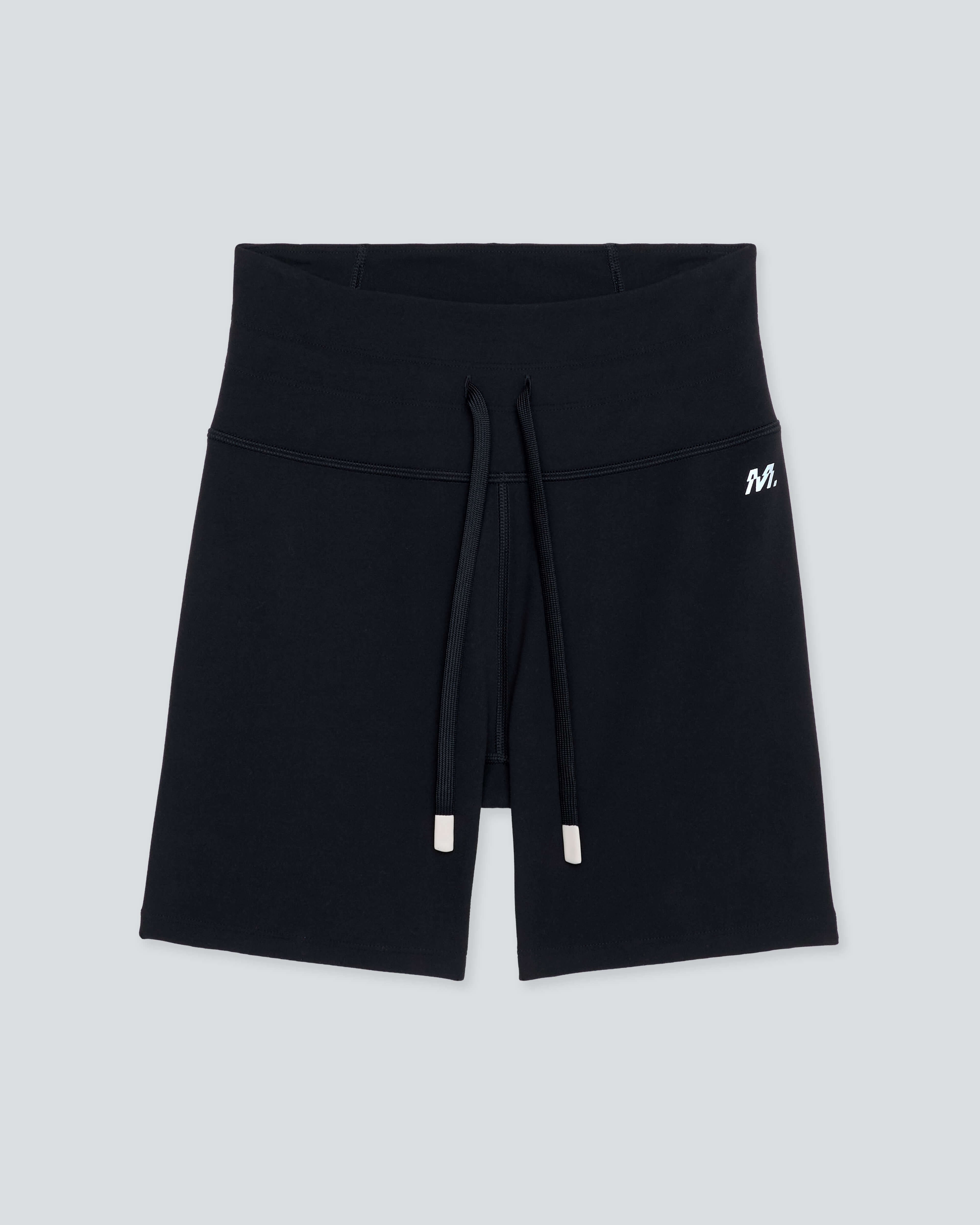 Women's Inflow Bike Shorts |Black| flat front