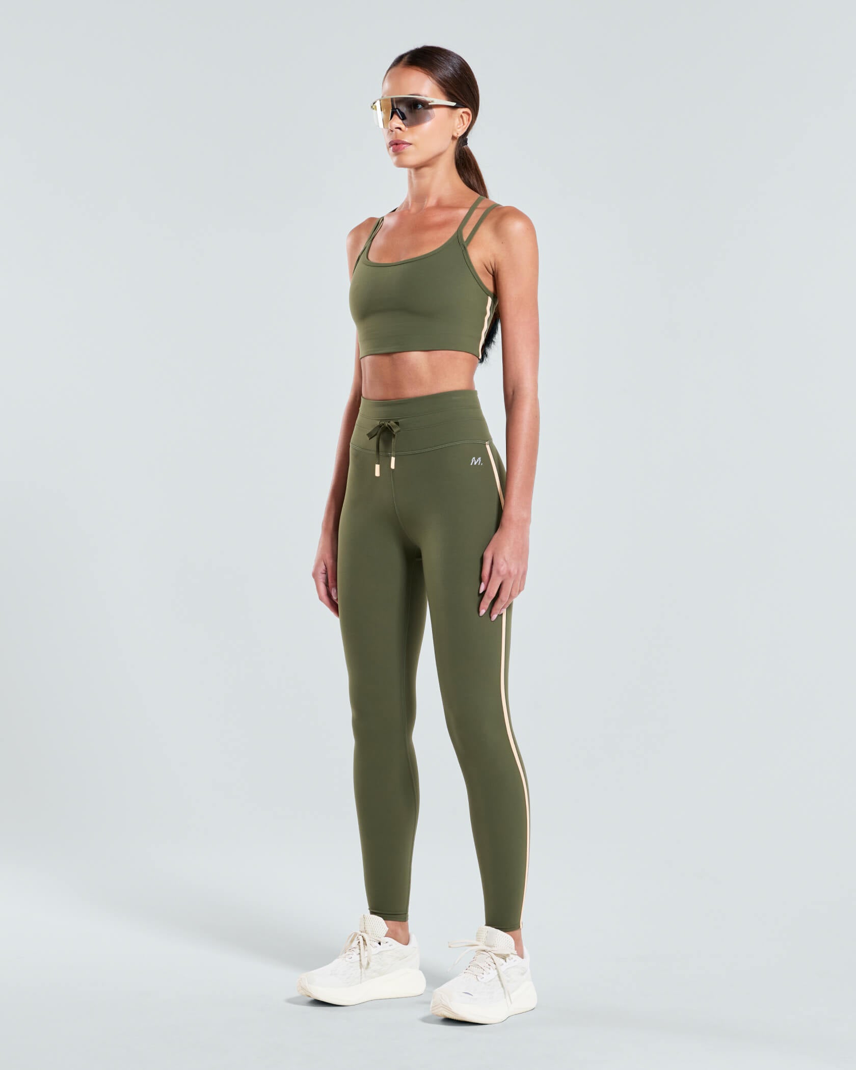 Women's Inflow Leggings |Army| front