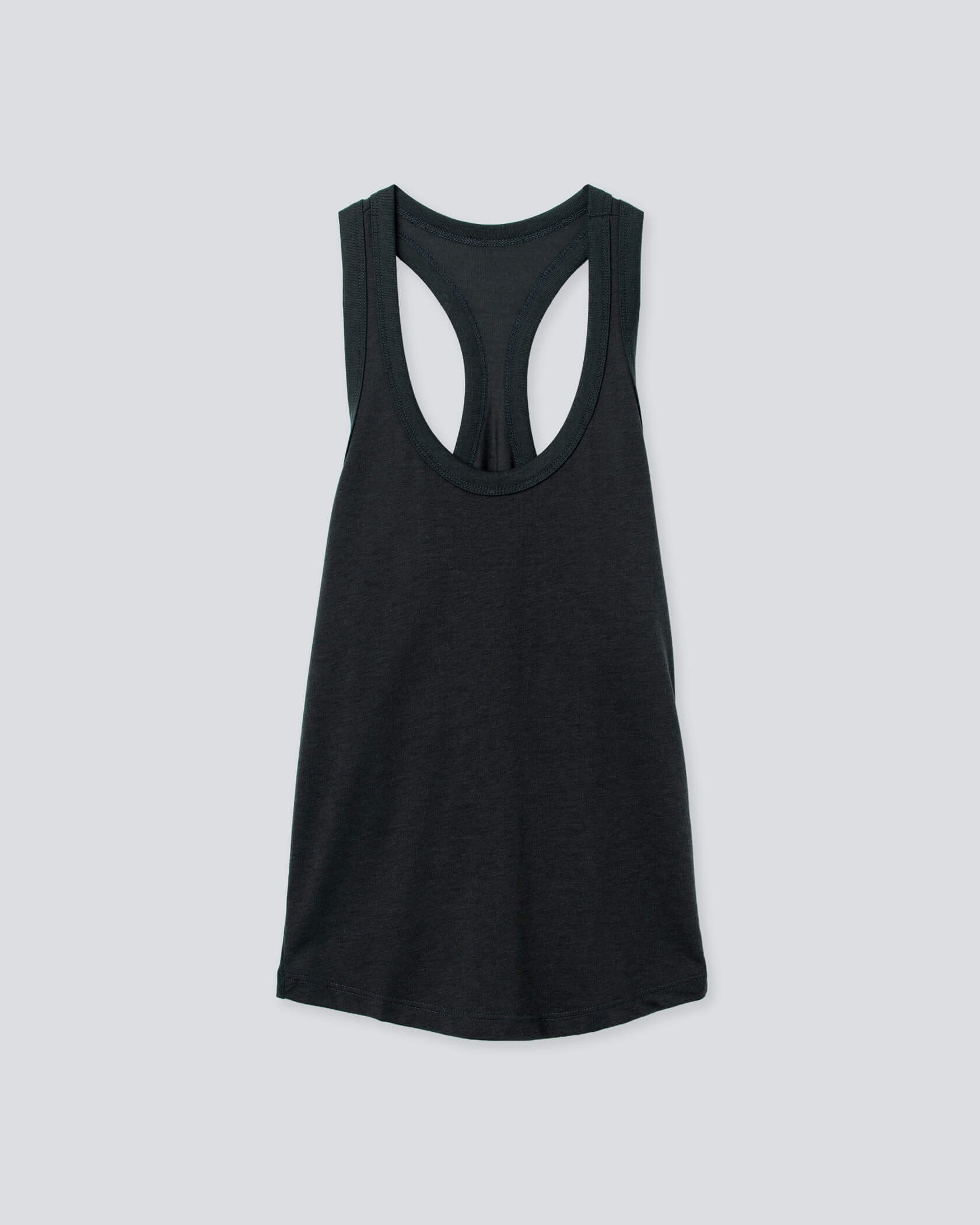 Women's Knockout Layering Tank in Asphalt | MUNICIPAL