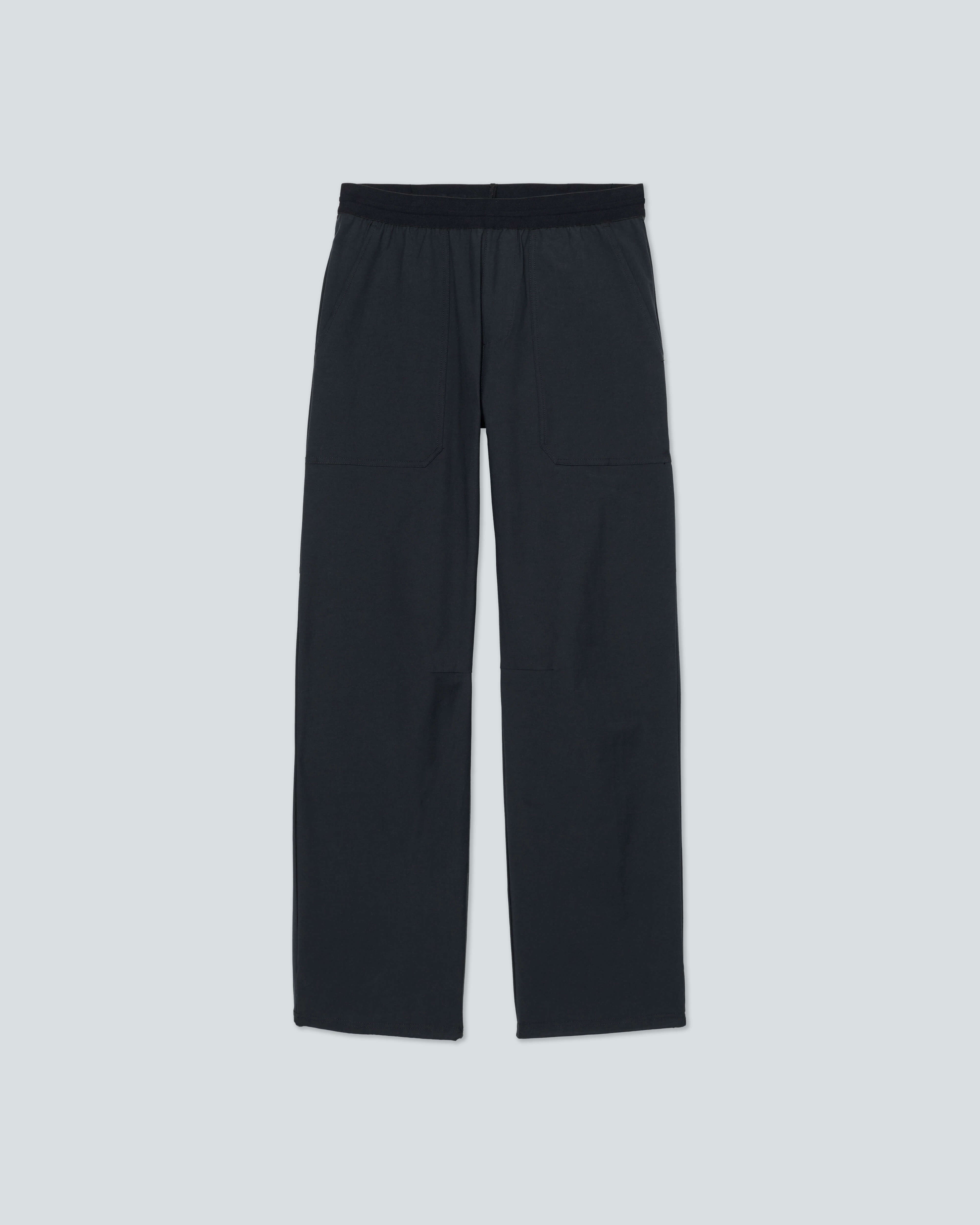 Women's Landmark Pants |Black| flat front