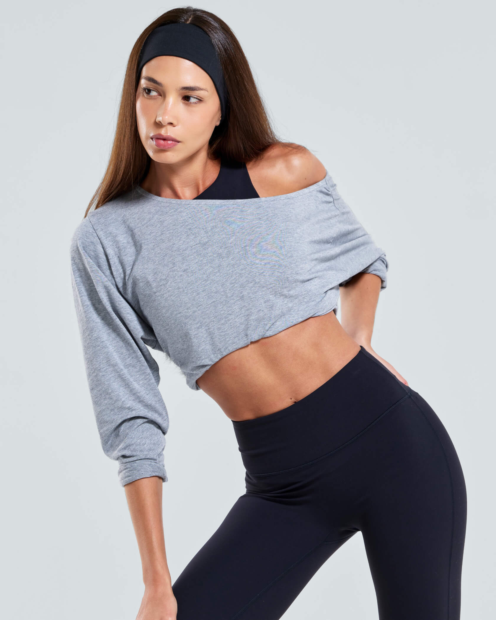 Women's Low Key LS T-Shirt |Athletic Gray Heather| lifestyle