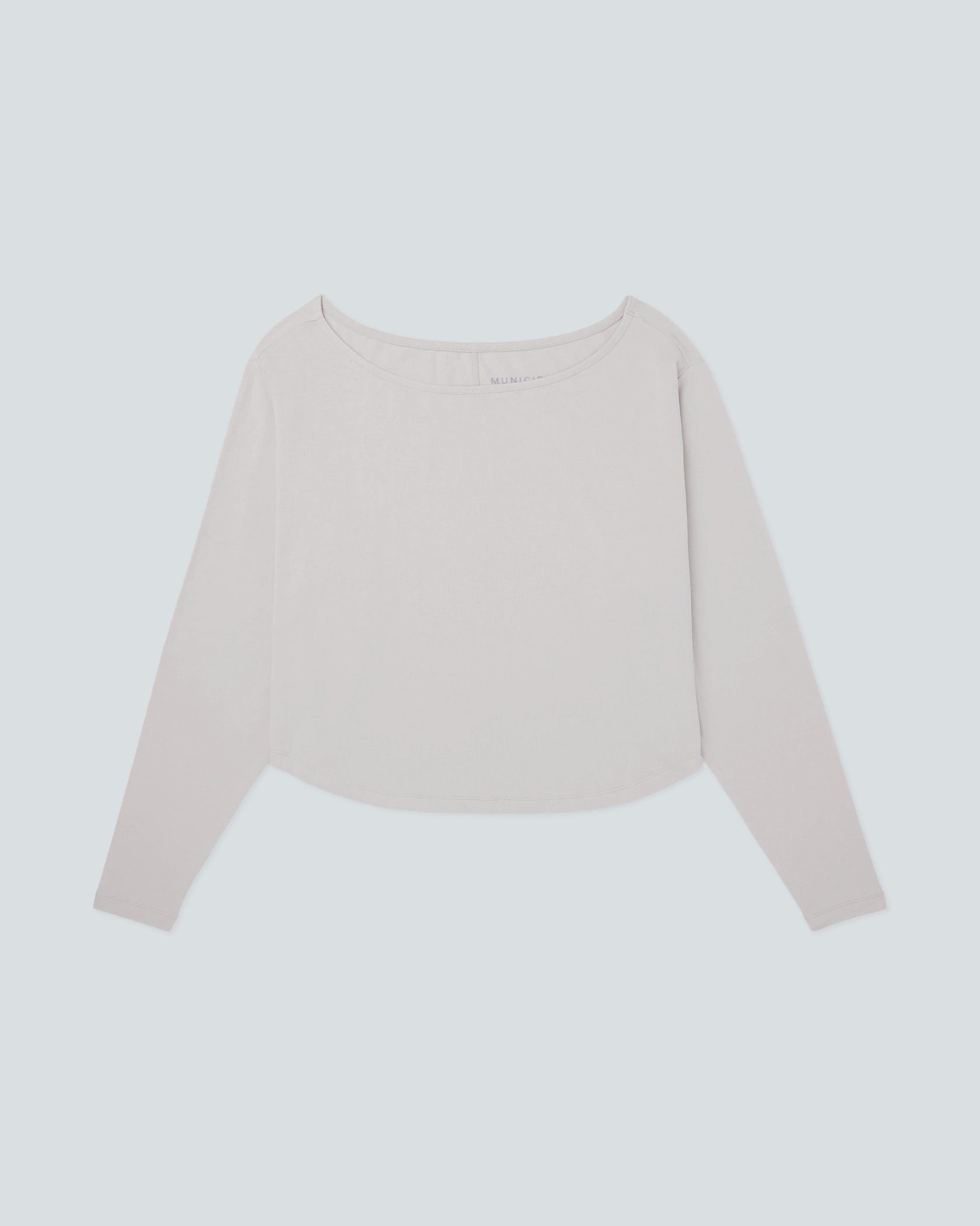 Women's Low Key LS T-Shirt |Silver Lining| flat front