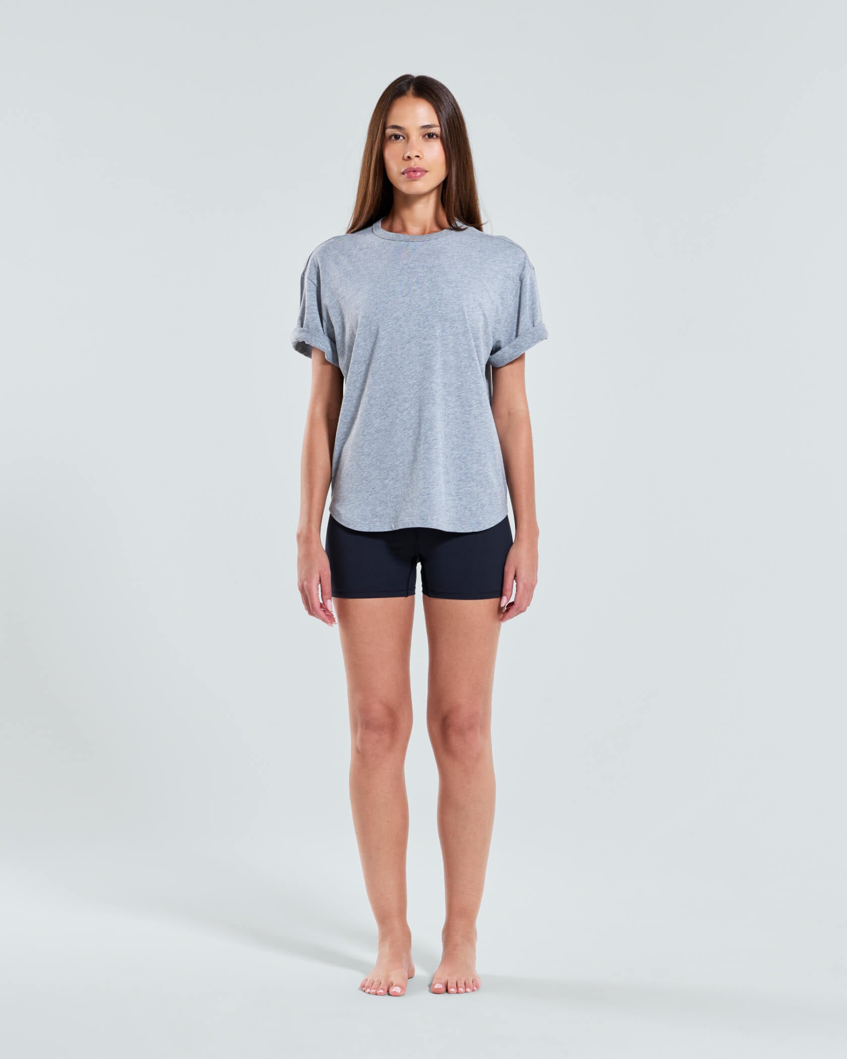 Women's Low Key T-Shirt |Athletic Gray Heather| front
