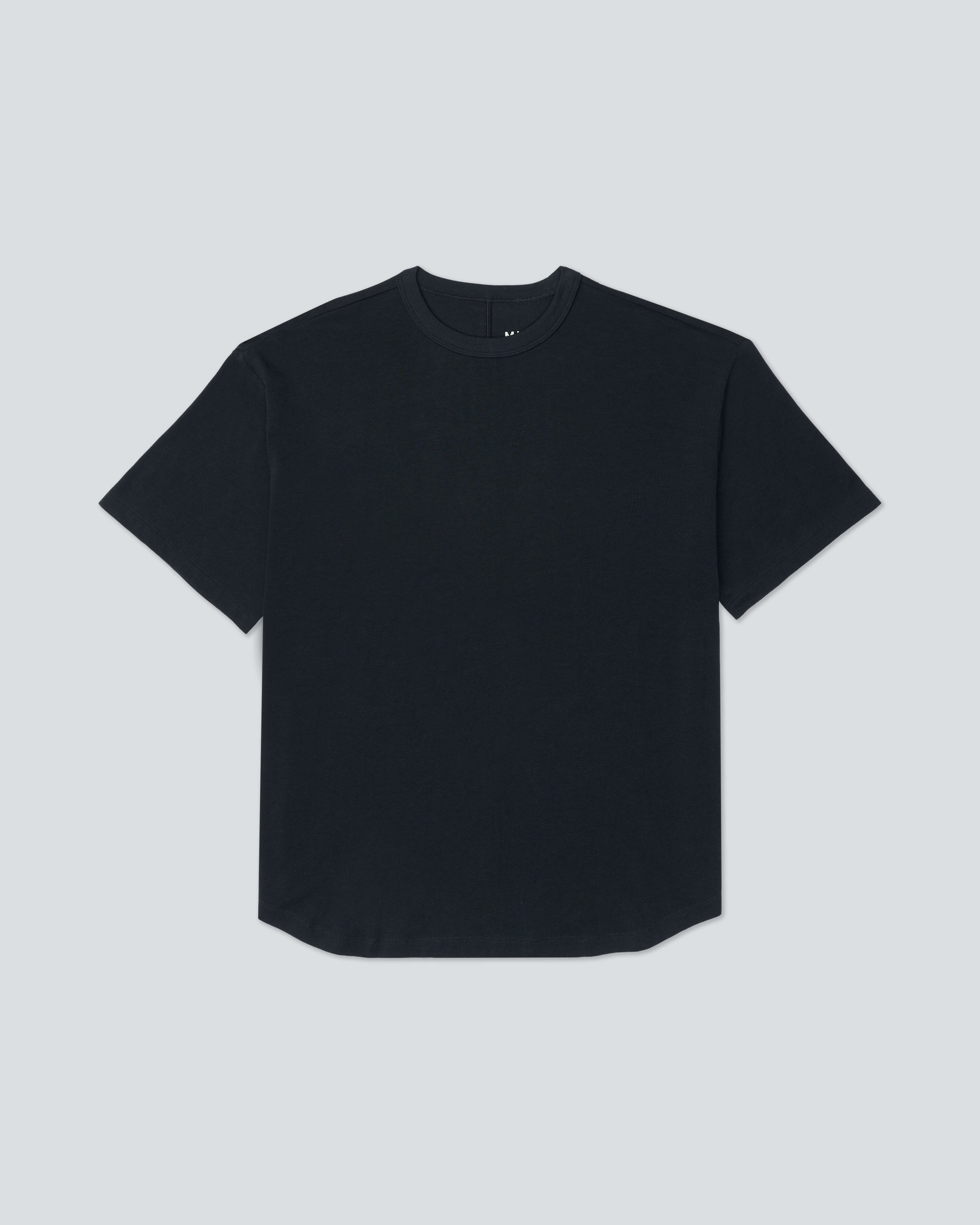 Women's Low Key T-Shirt |Black| flat front