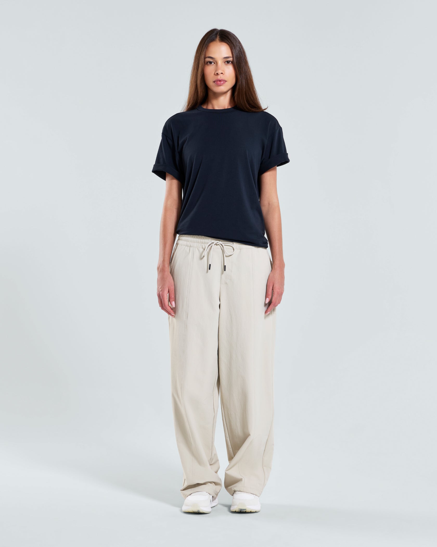 Women's Low Key T-Shirt |Black| front