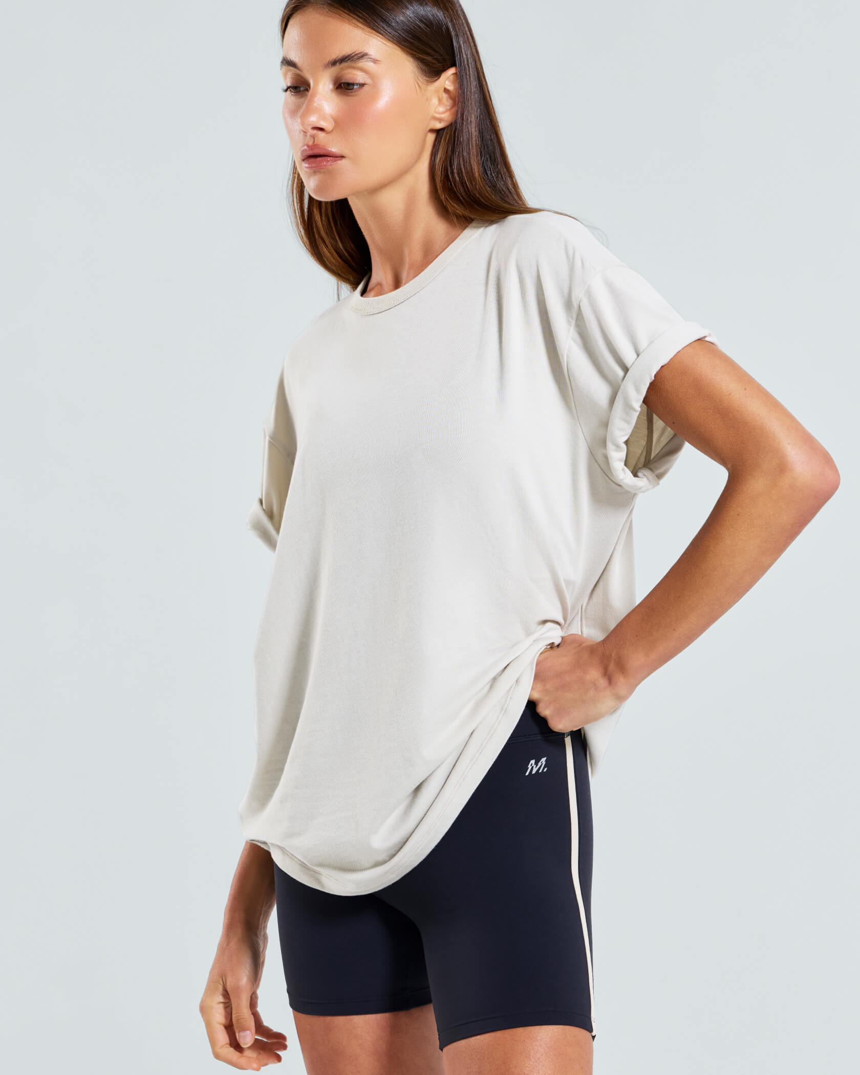 Women's Low Key T-Shirt |Silver Lining| hover