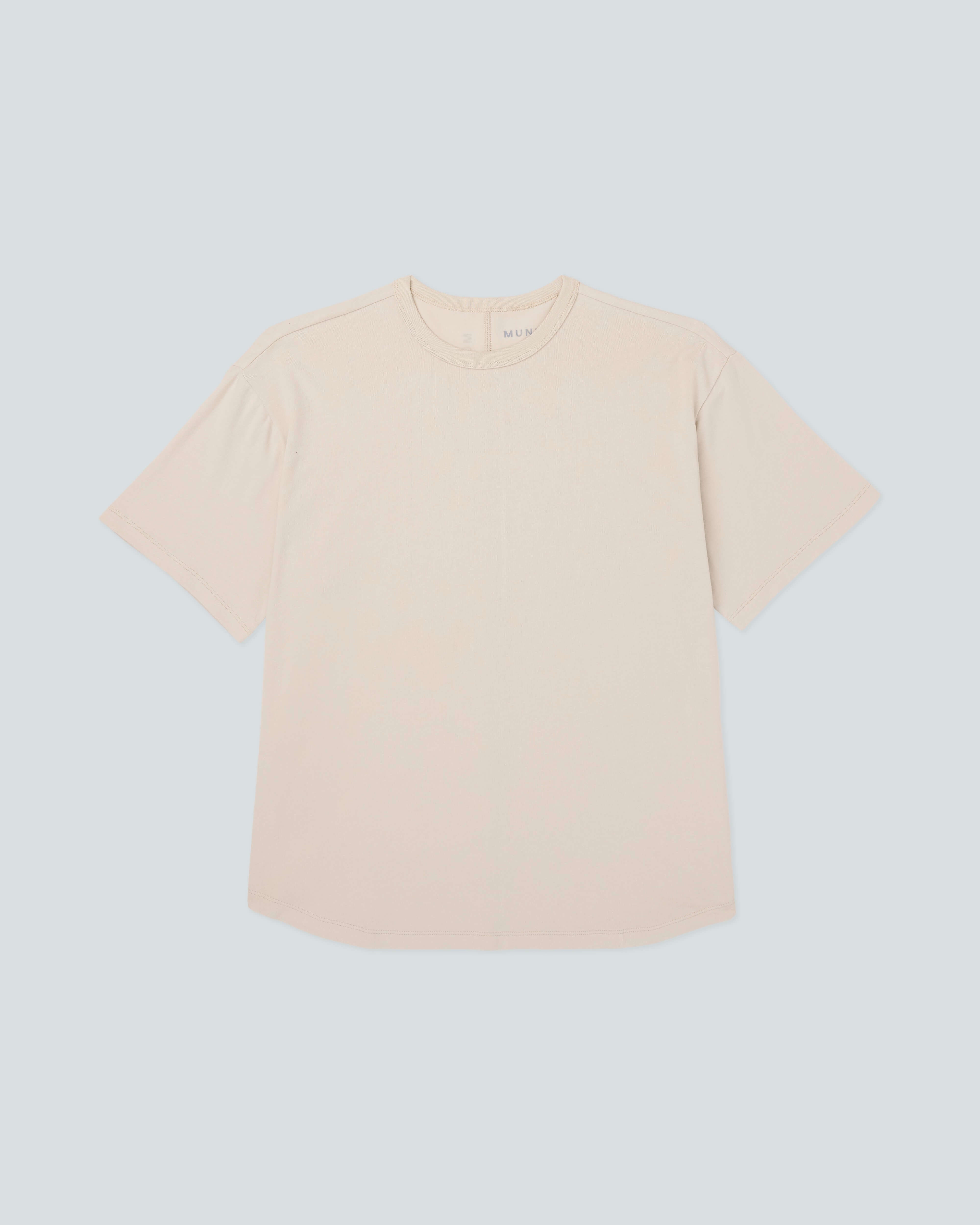 Women's Low Key T-Shirt |Silver Lining| flat front