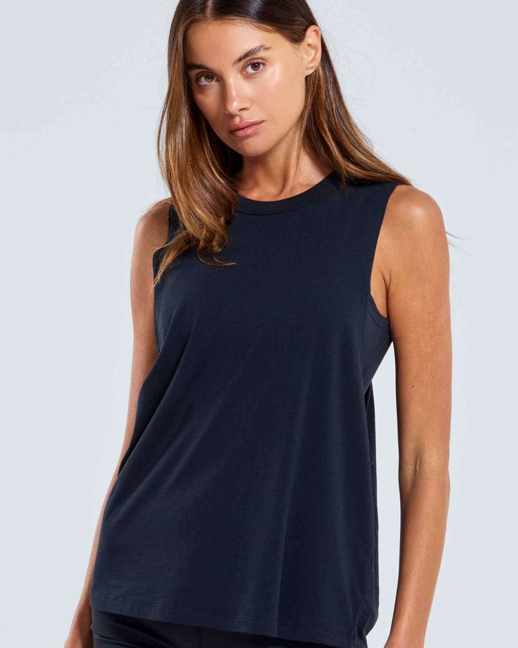 Women's Low Key Tank |Black| hover