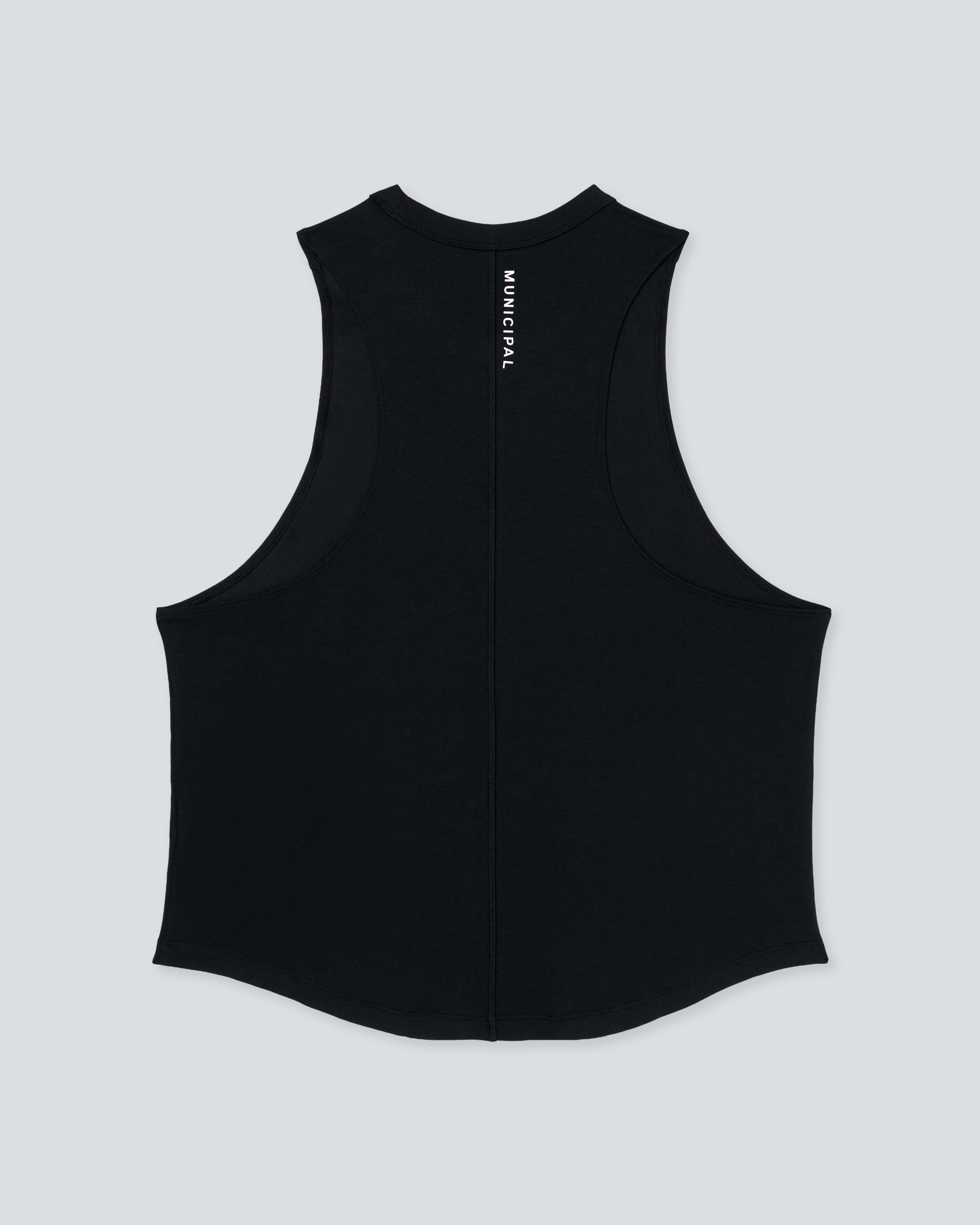 Women's Low Key Tank |Black| flat back