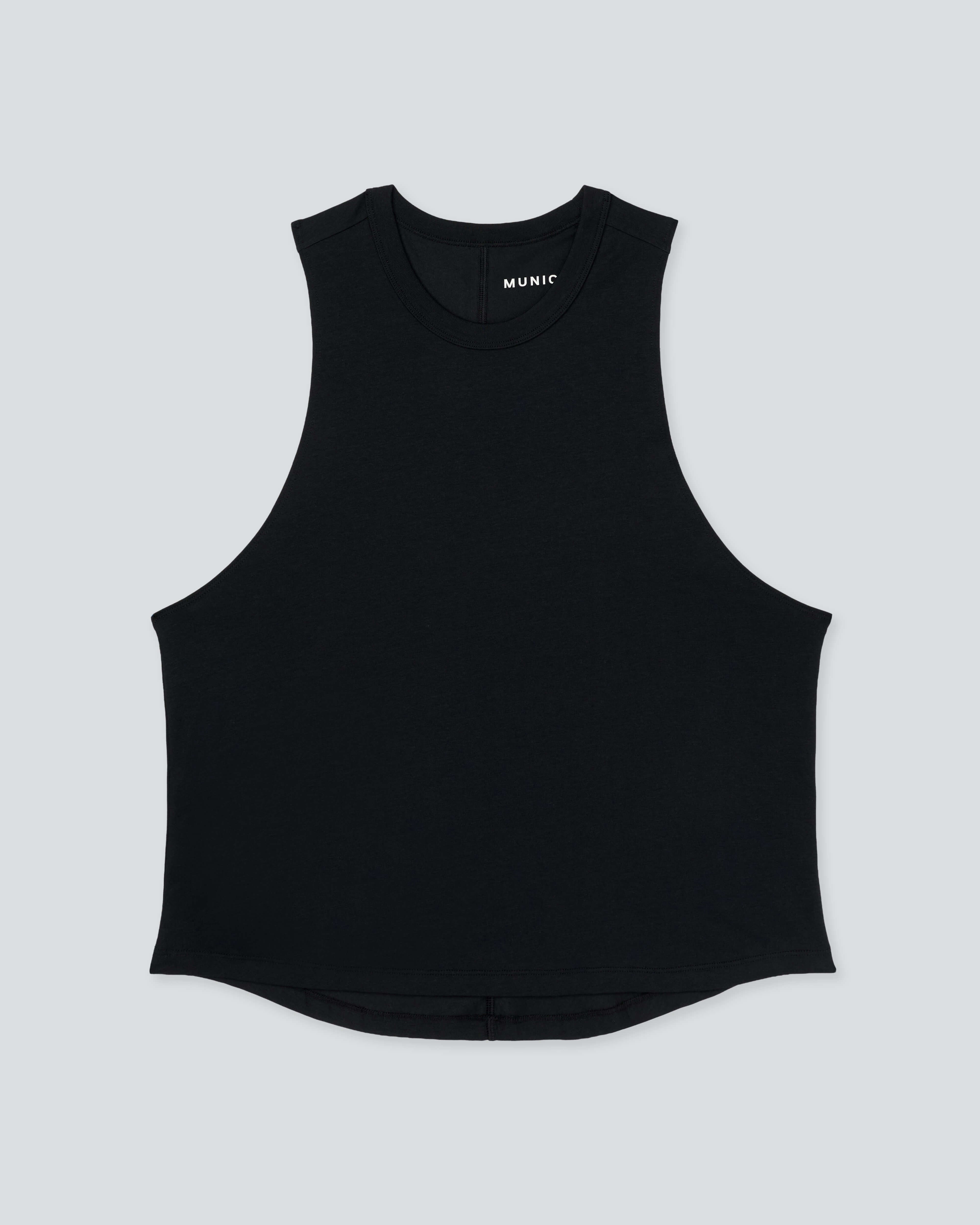 Women's Low Key Tank |Black| flat front