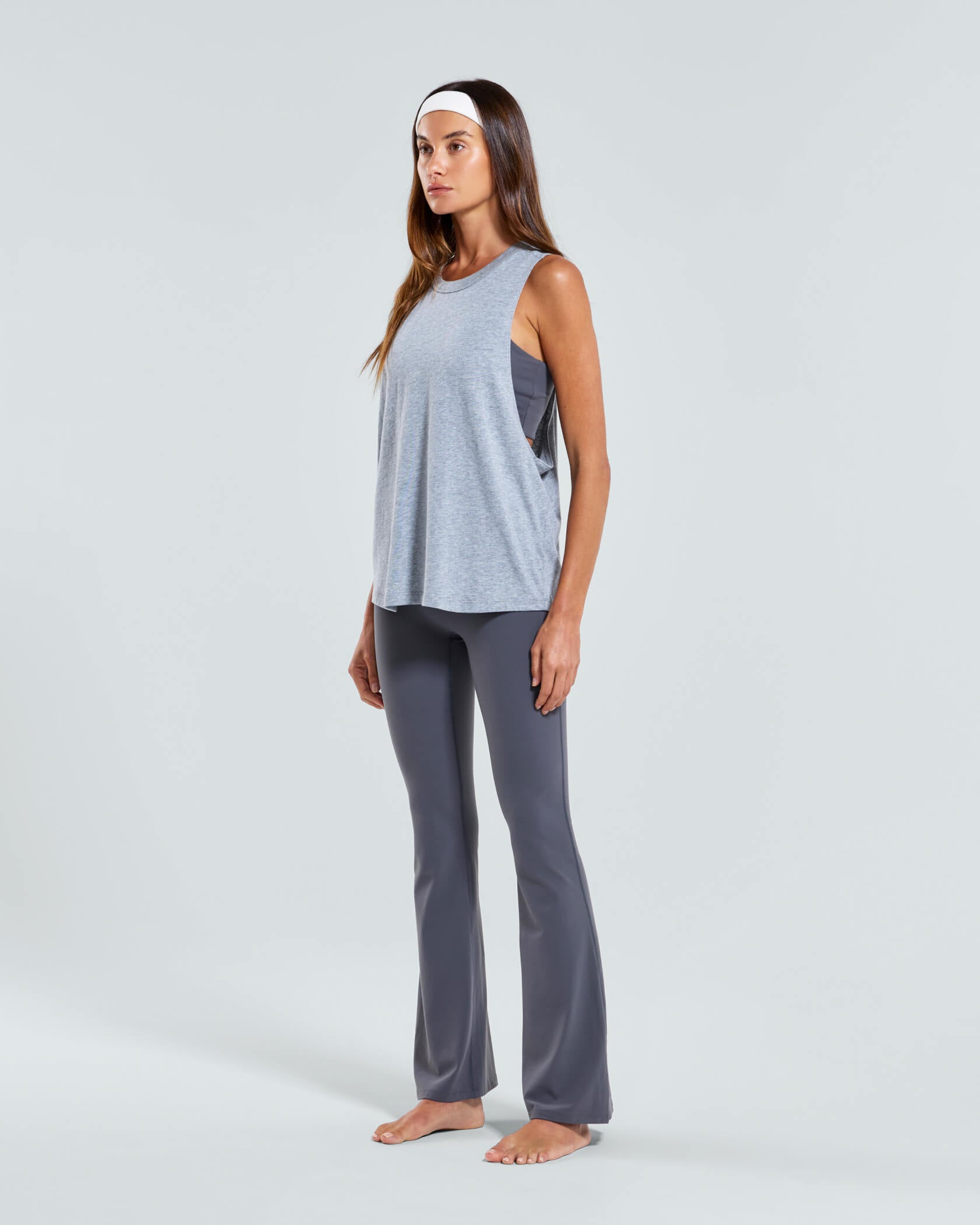 Women's Low Key Tank |Heather Gray| hover
