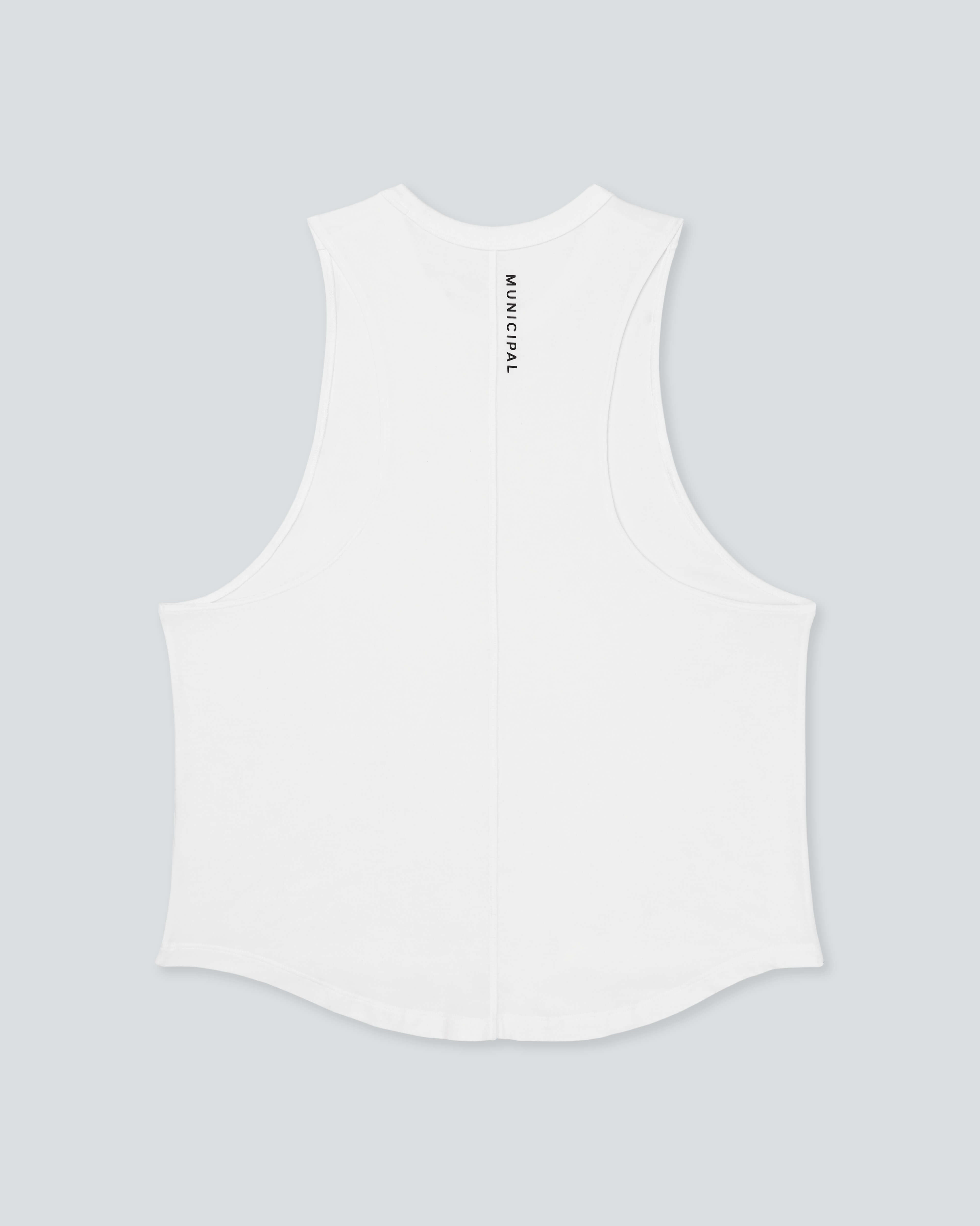Women's Low Key Tank |White| flat back