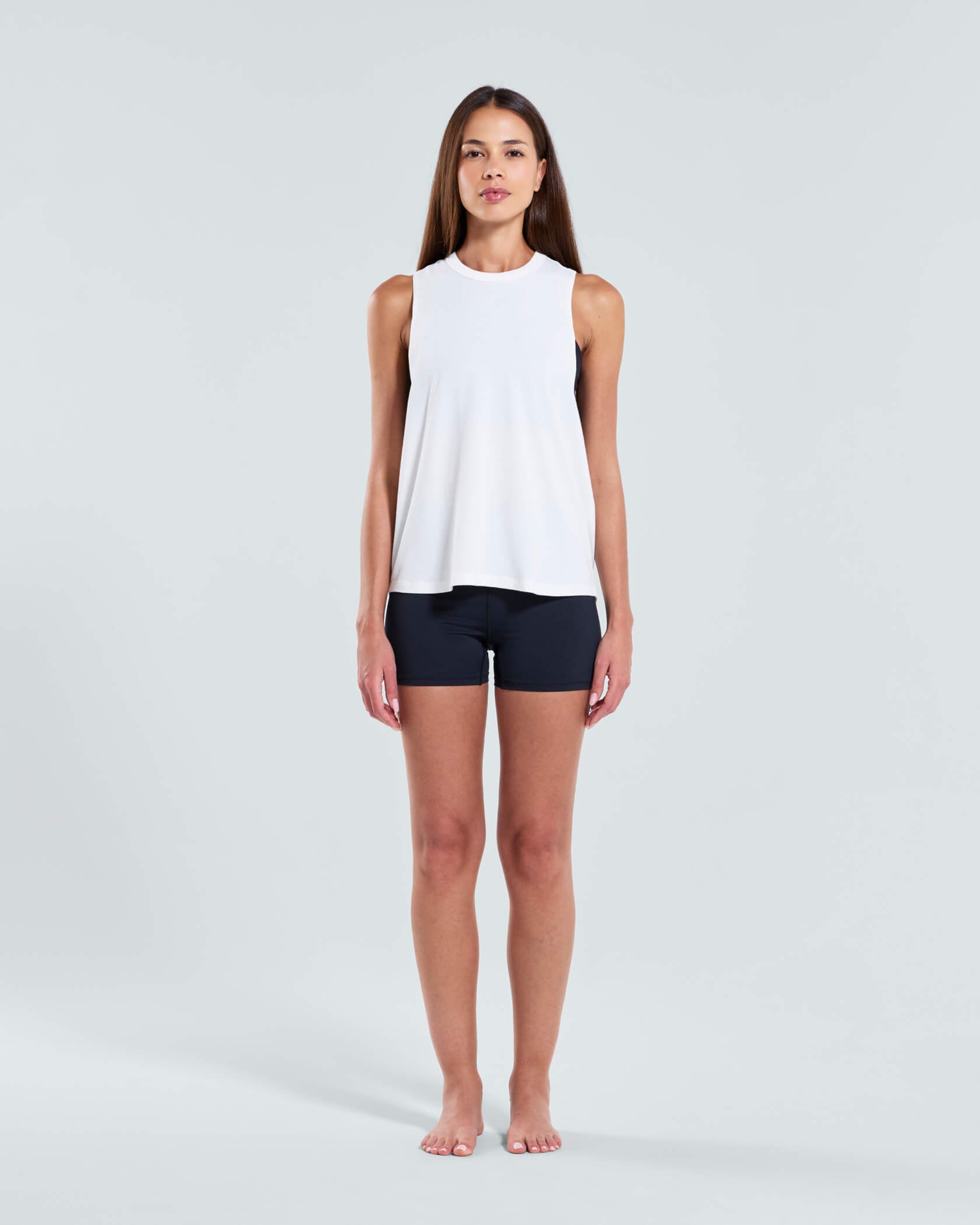 Women's Low Key Tank |White| front