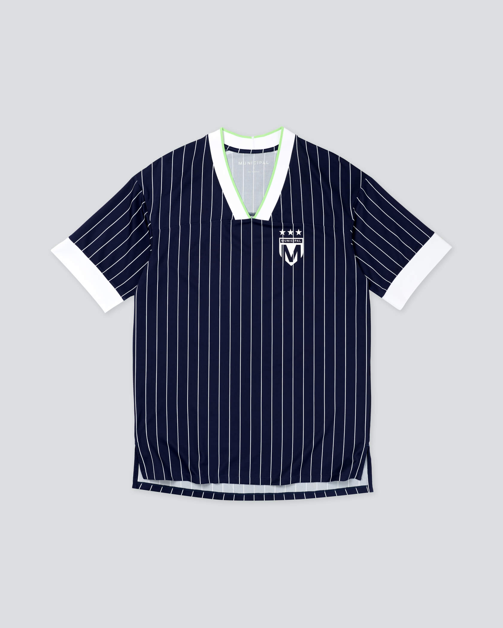 Women's Match Day Dress |Navy Stripe| hover