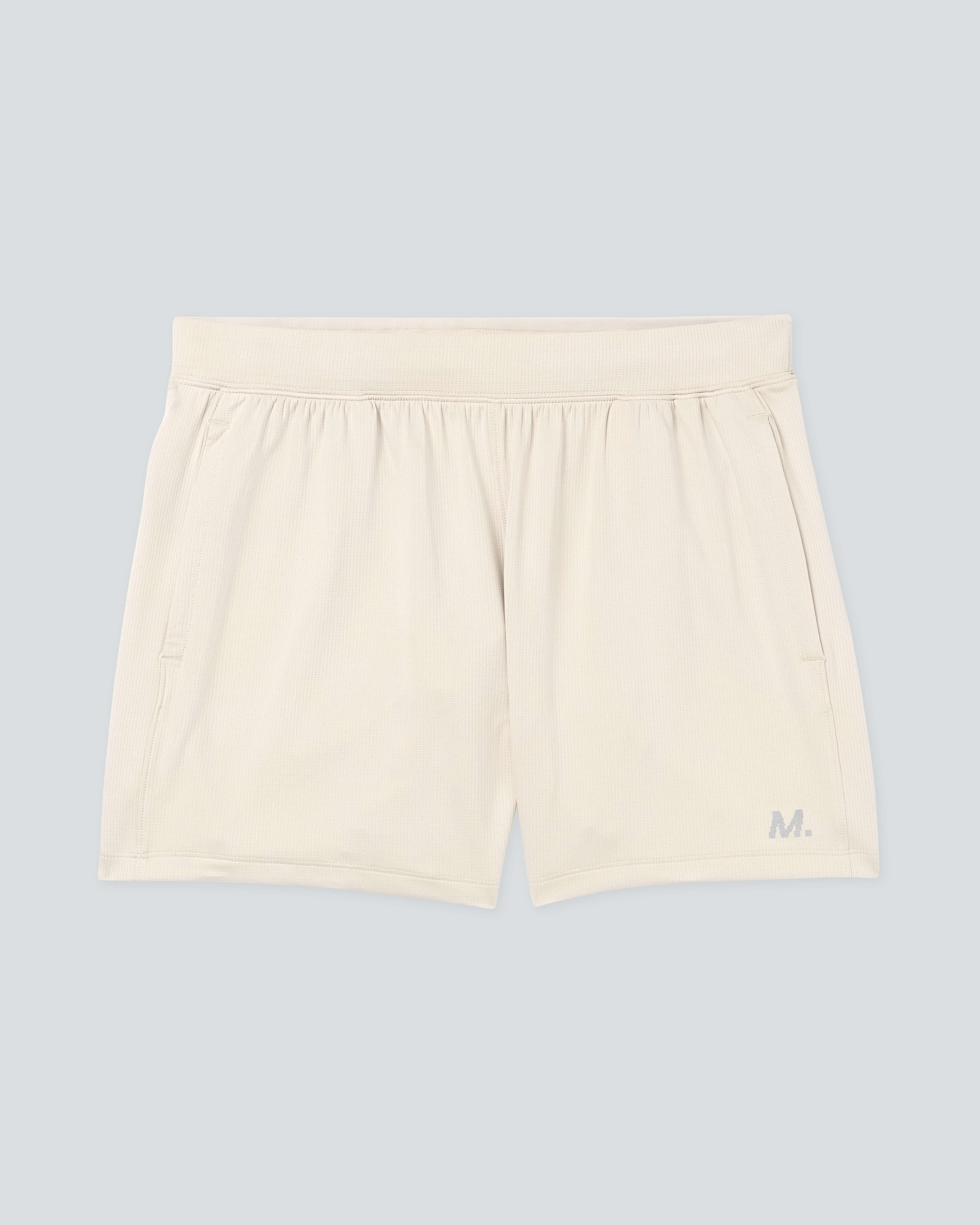 Women's Match Day Shorts |Silver Lining| flat front