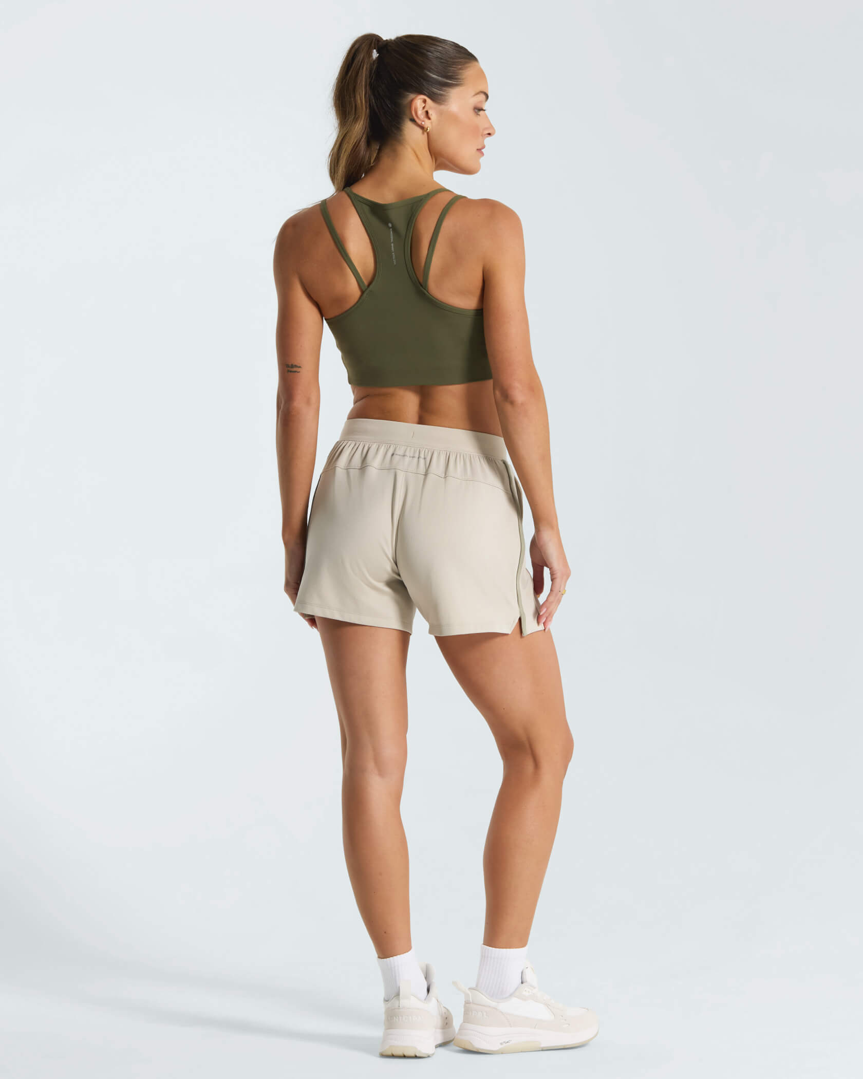 Women's Match Day Shorts |Silver Lining| back