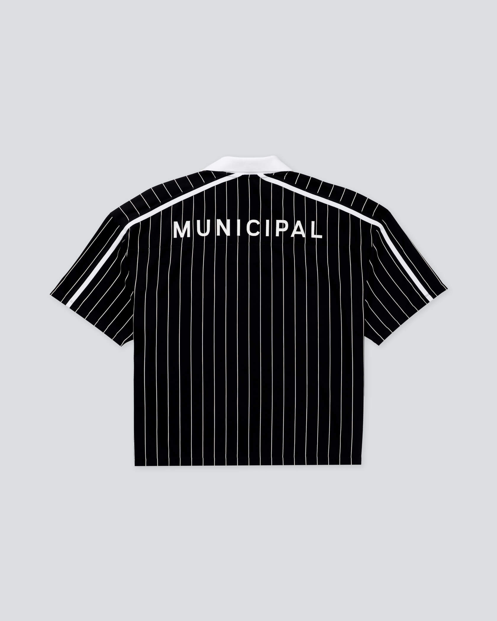 Women's Match Day Top |Black Stripe| flat