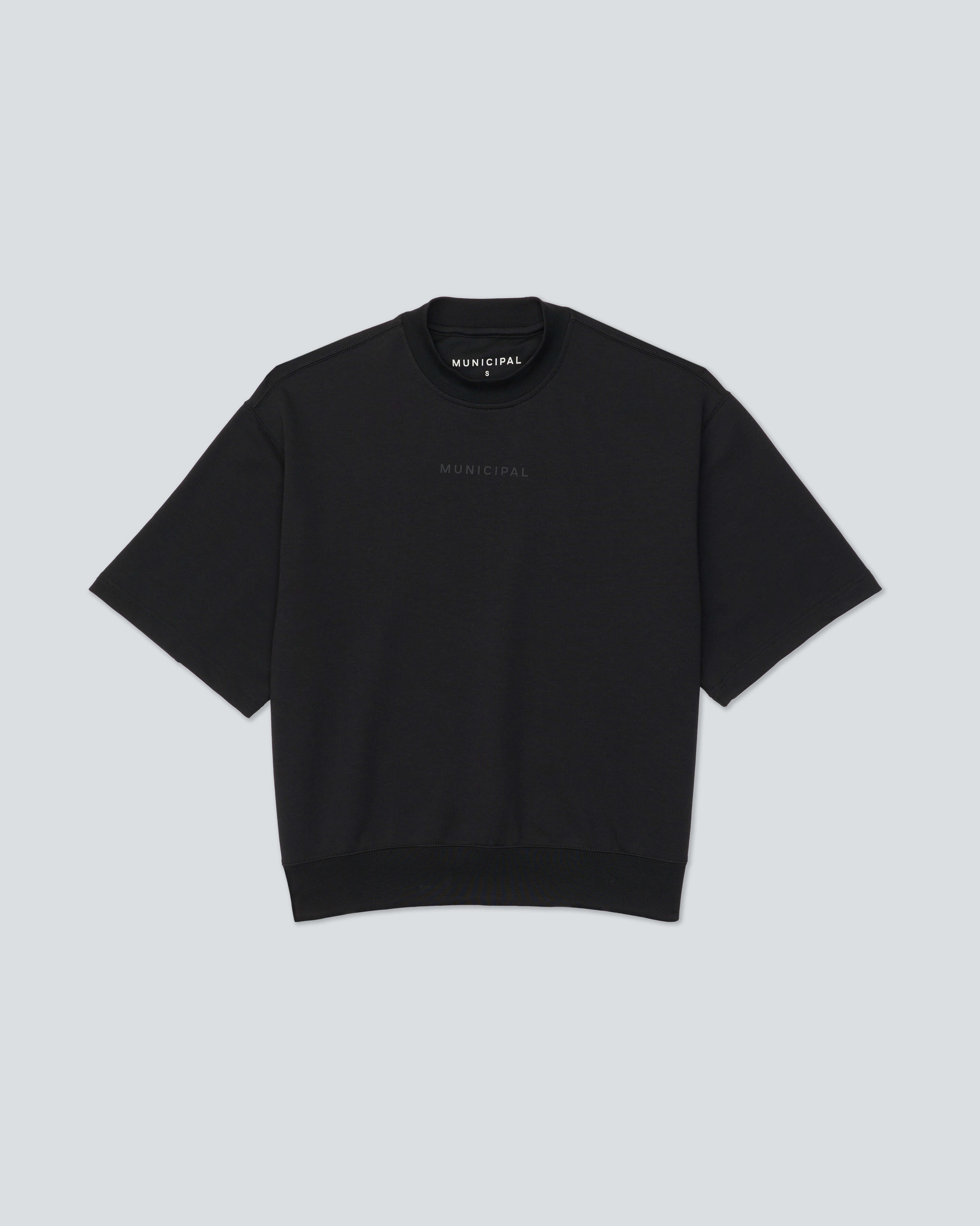 Women's Melrose Fleece Top |Black| flat front