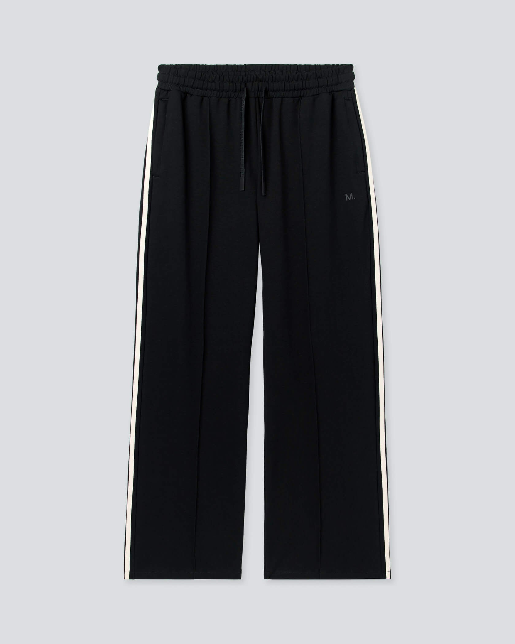 Women's Metro Wide Leg Trackpants |Black| hover