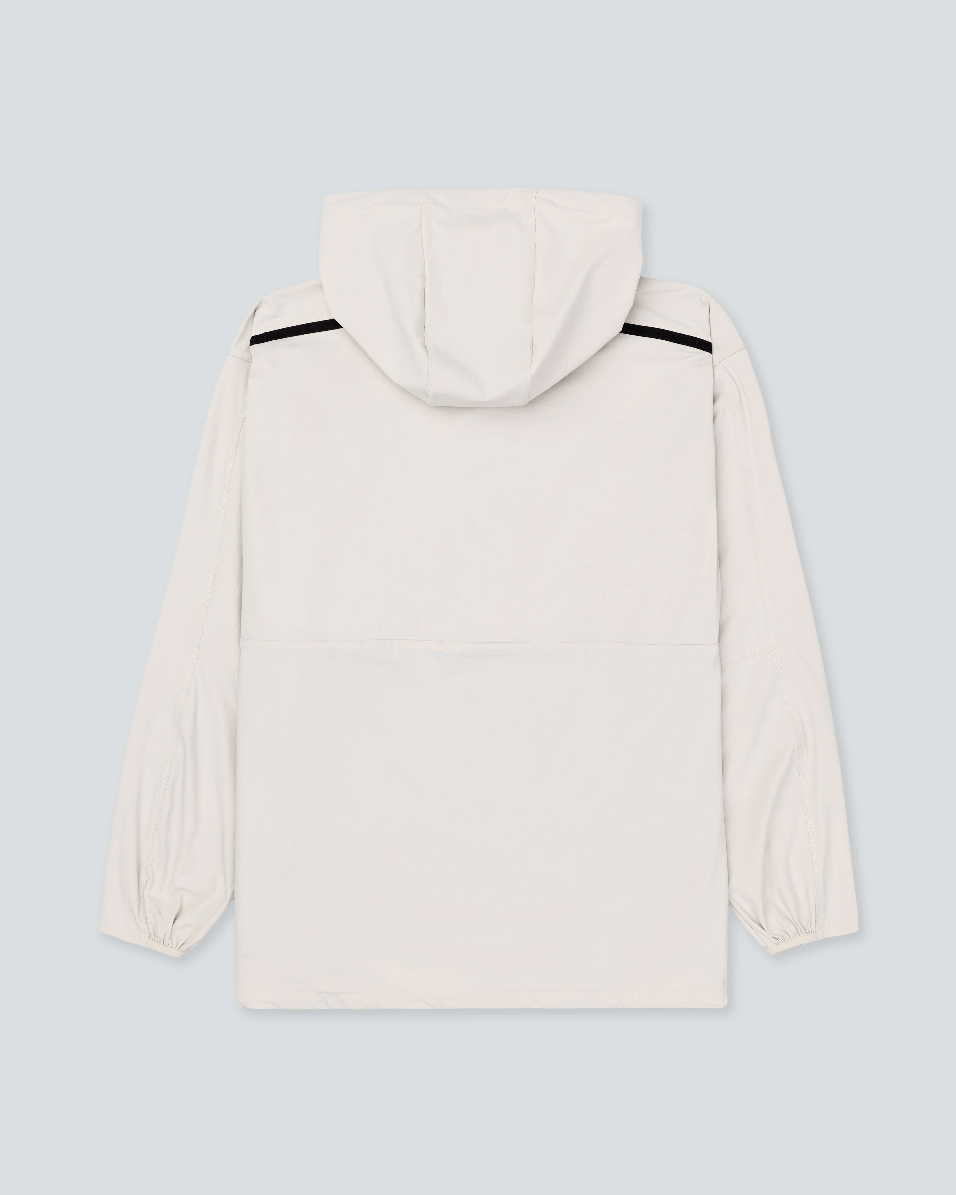 Women's Momentum Half Zip Anorak |Silver Lining| flat back