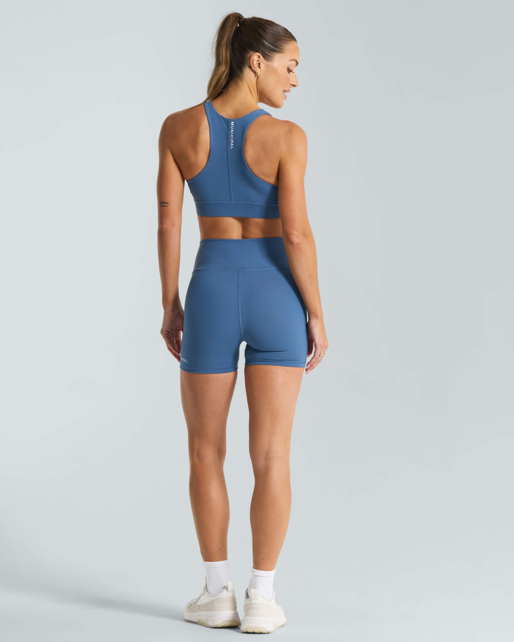 Women's New Favorite Bike Shorts |Horizon Texture| back
