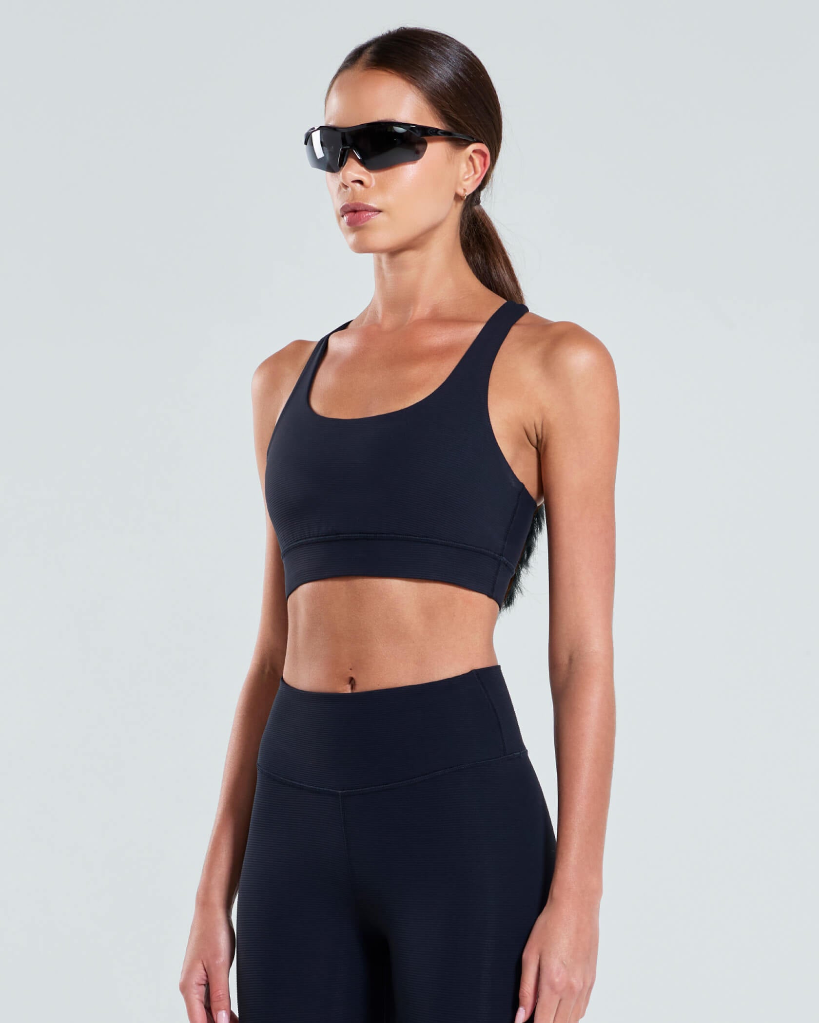 Women's New Favorite Bra |Black Texture|  side