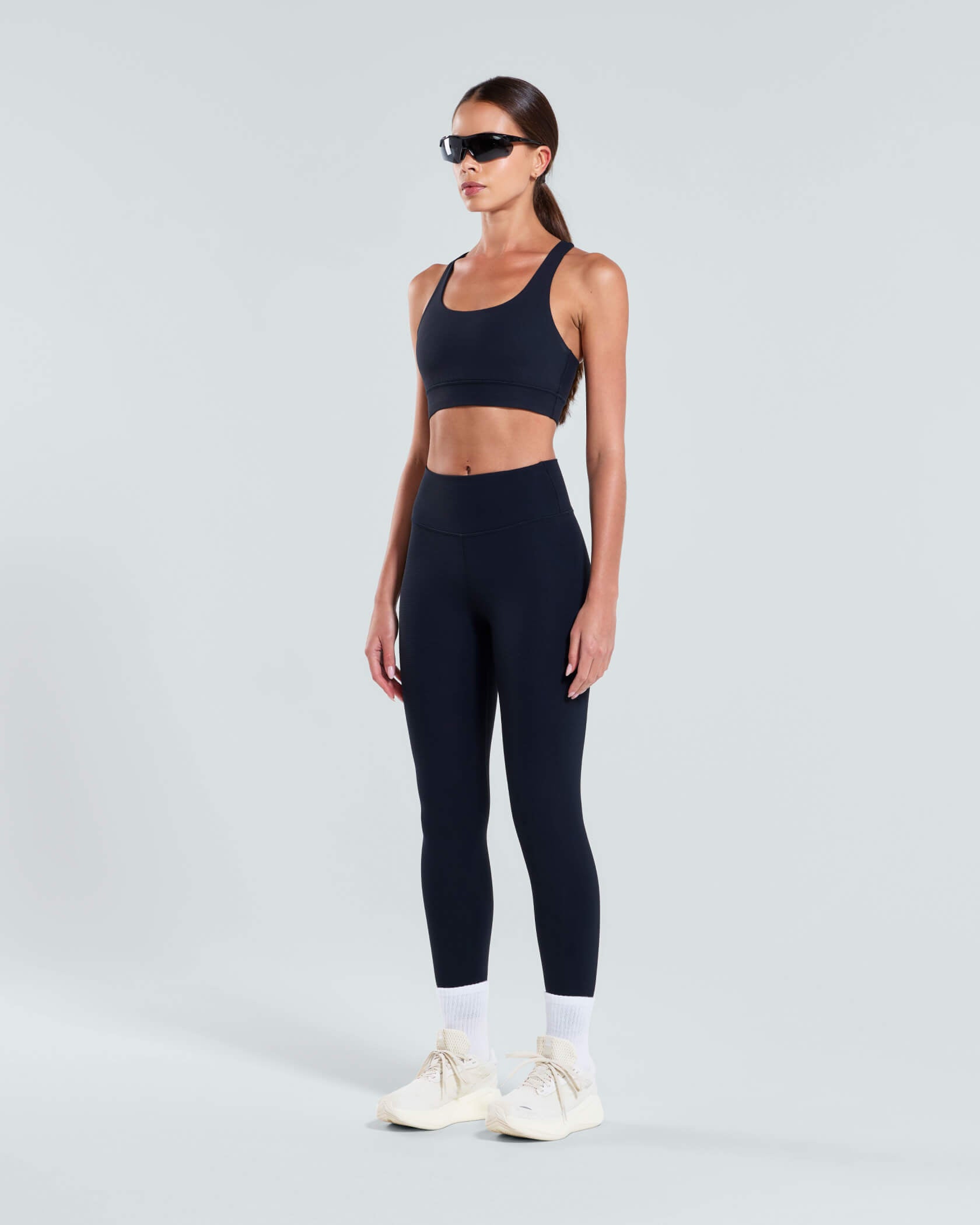 Women's New Favorite Leggings |Black Texture| side