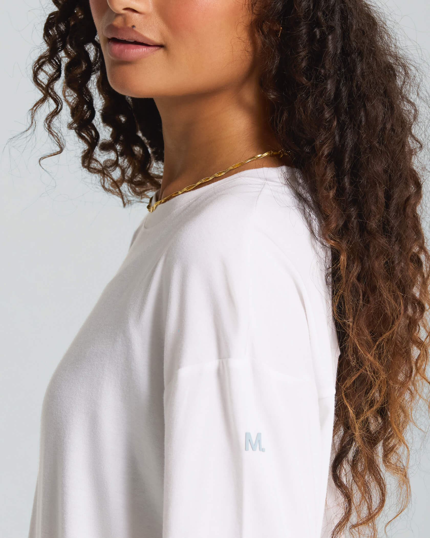 Women's New Favorite LS Top |White| logo