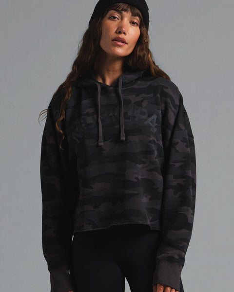 Women's Origin Hoodie in Night Camo | MUNICIPAL