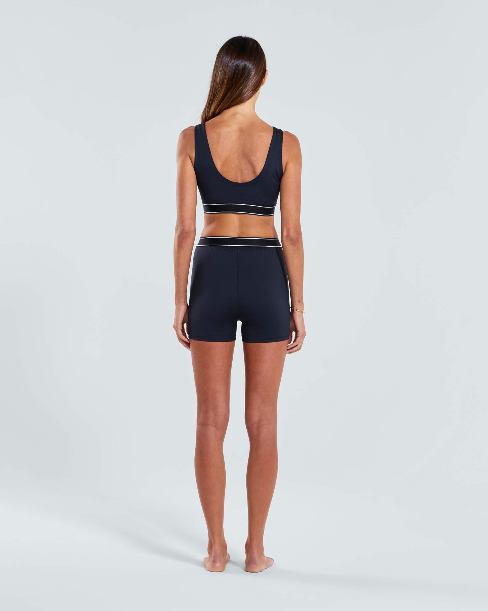 Women's Reset Bra |Black| back