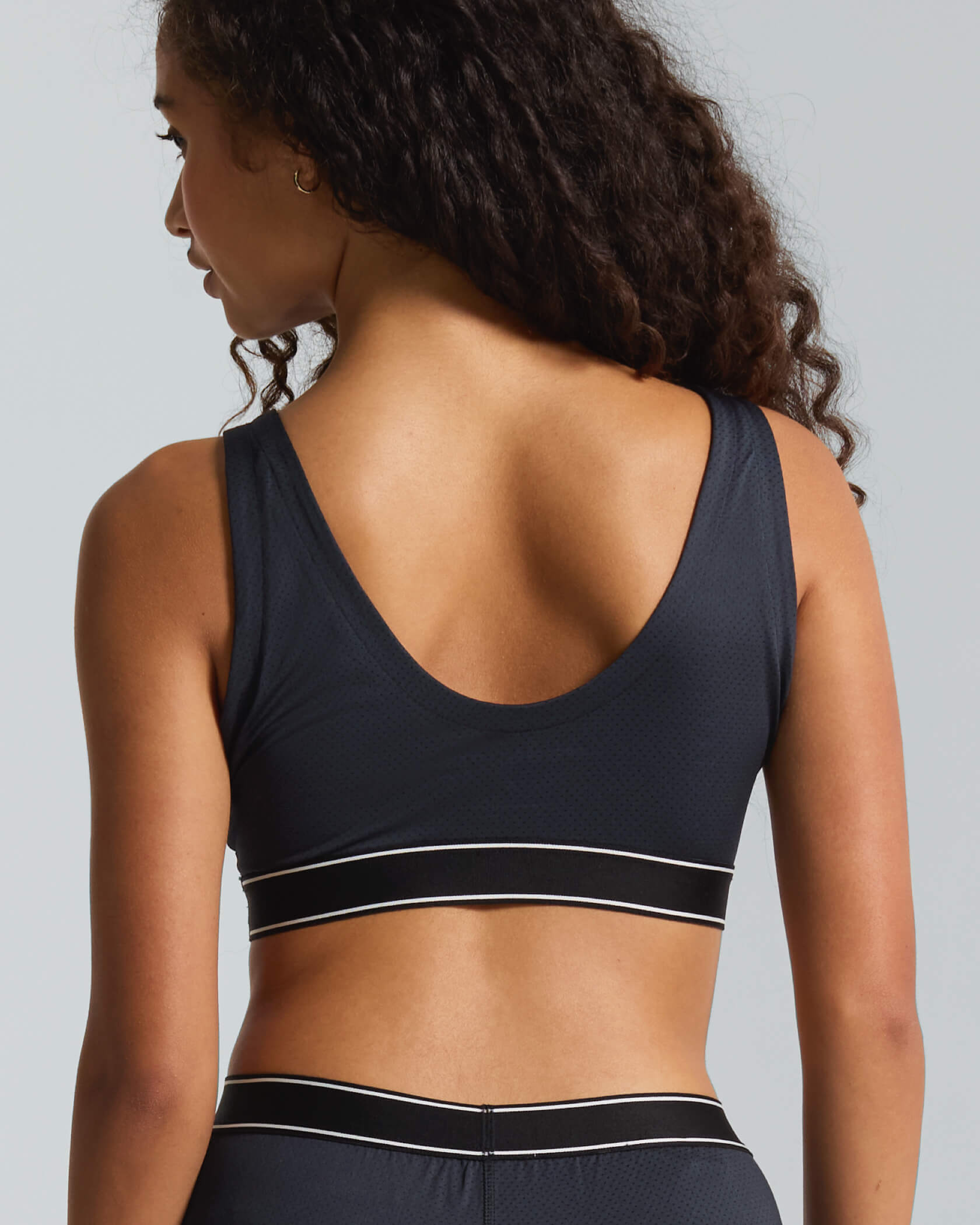 Women's Reset Bra |Black| back