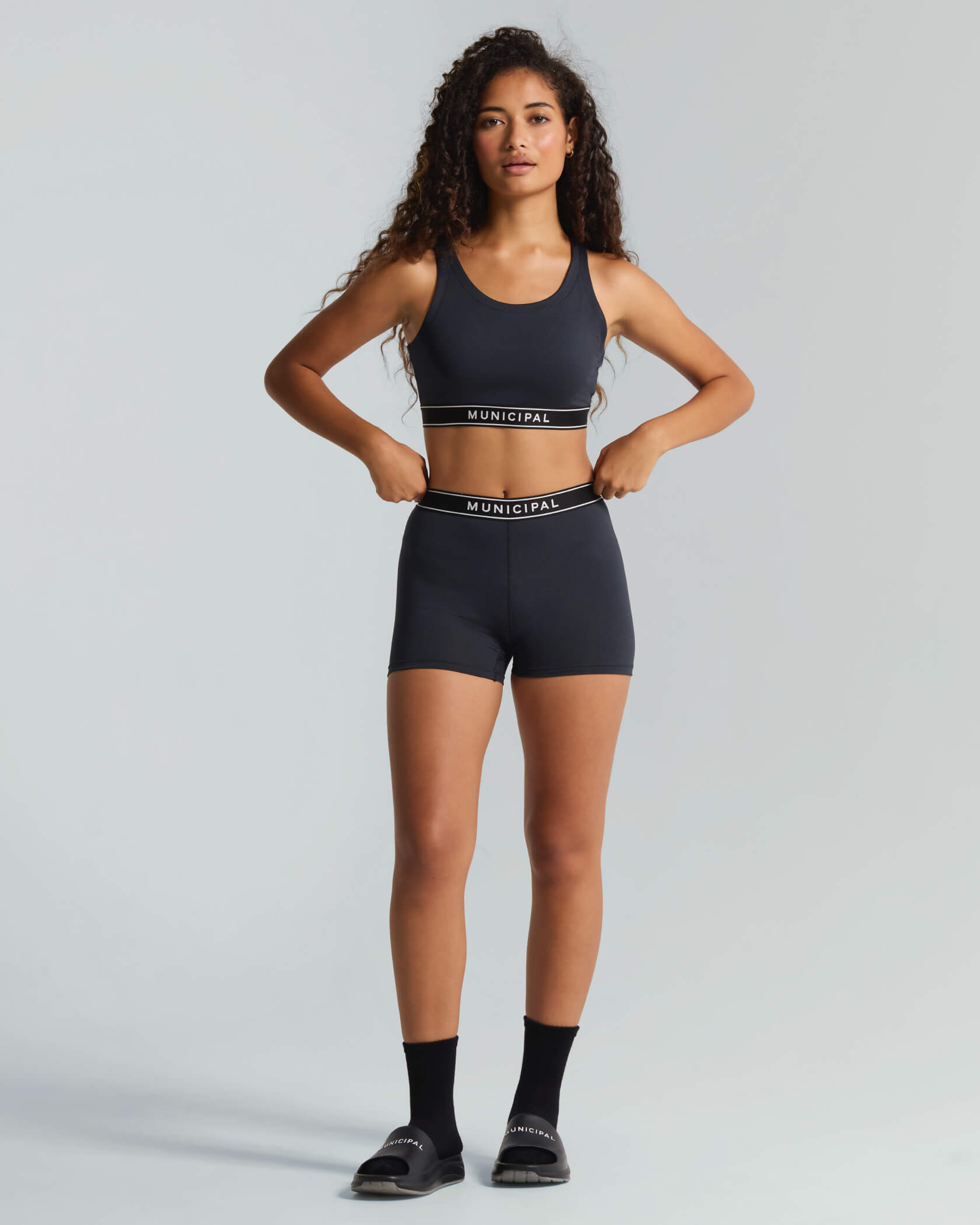 Women's Reset Bra |Black| outfit