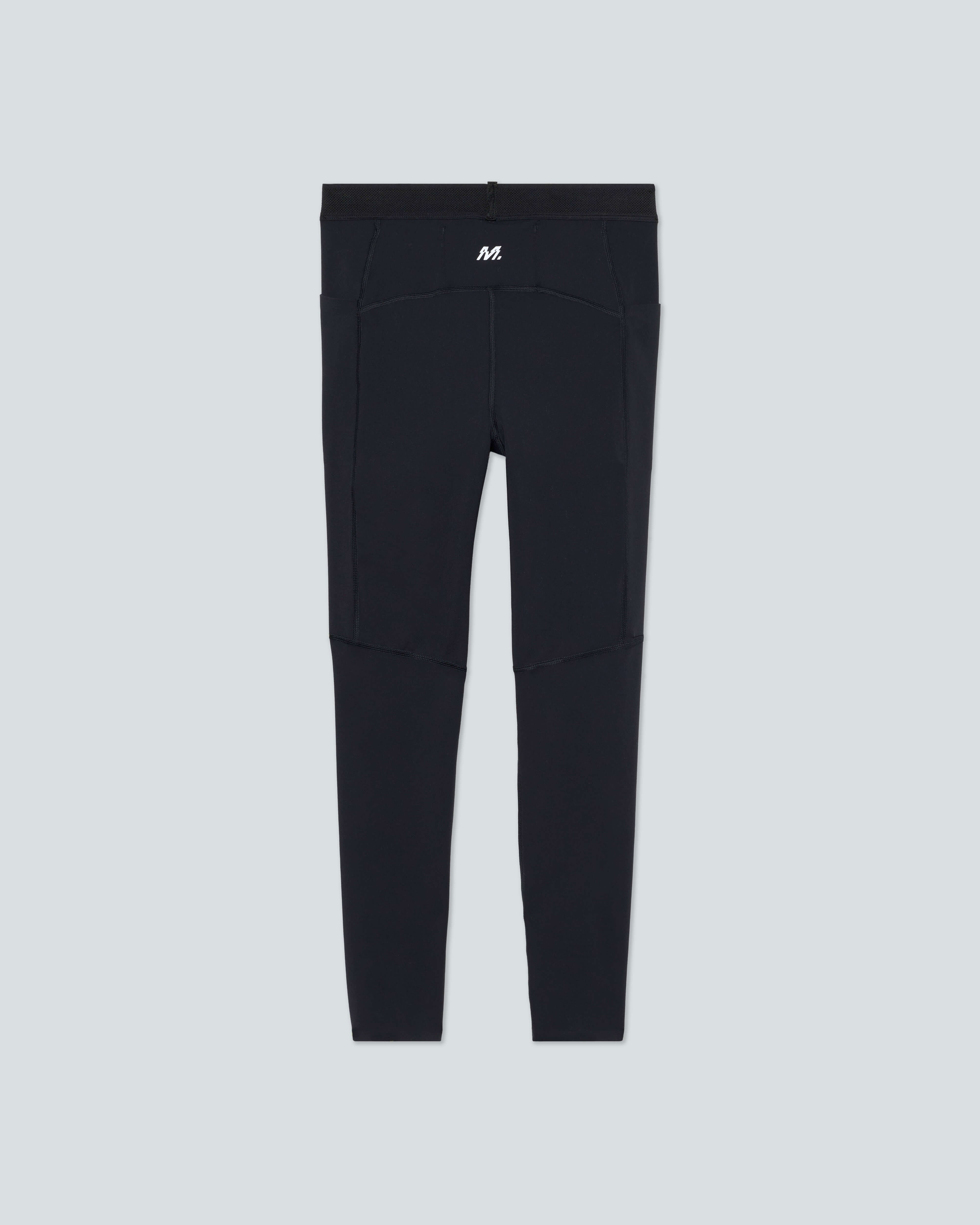 Women's Run Core Legging |Black| flat back