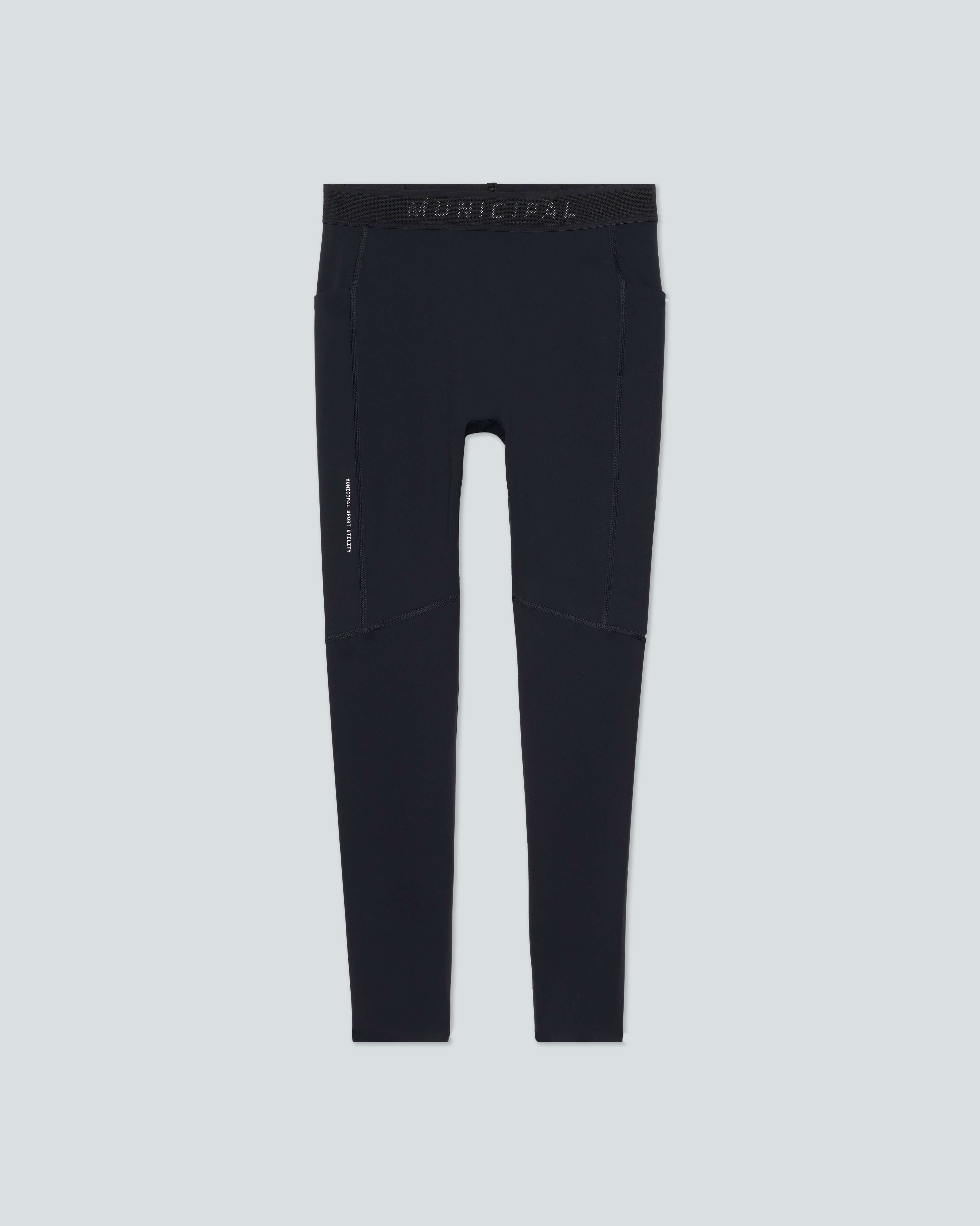 Women's Run Core Legging |Black| flat front