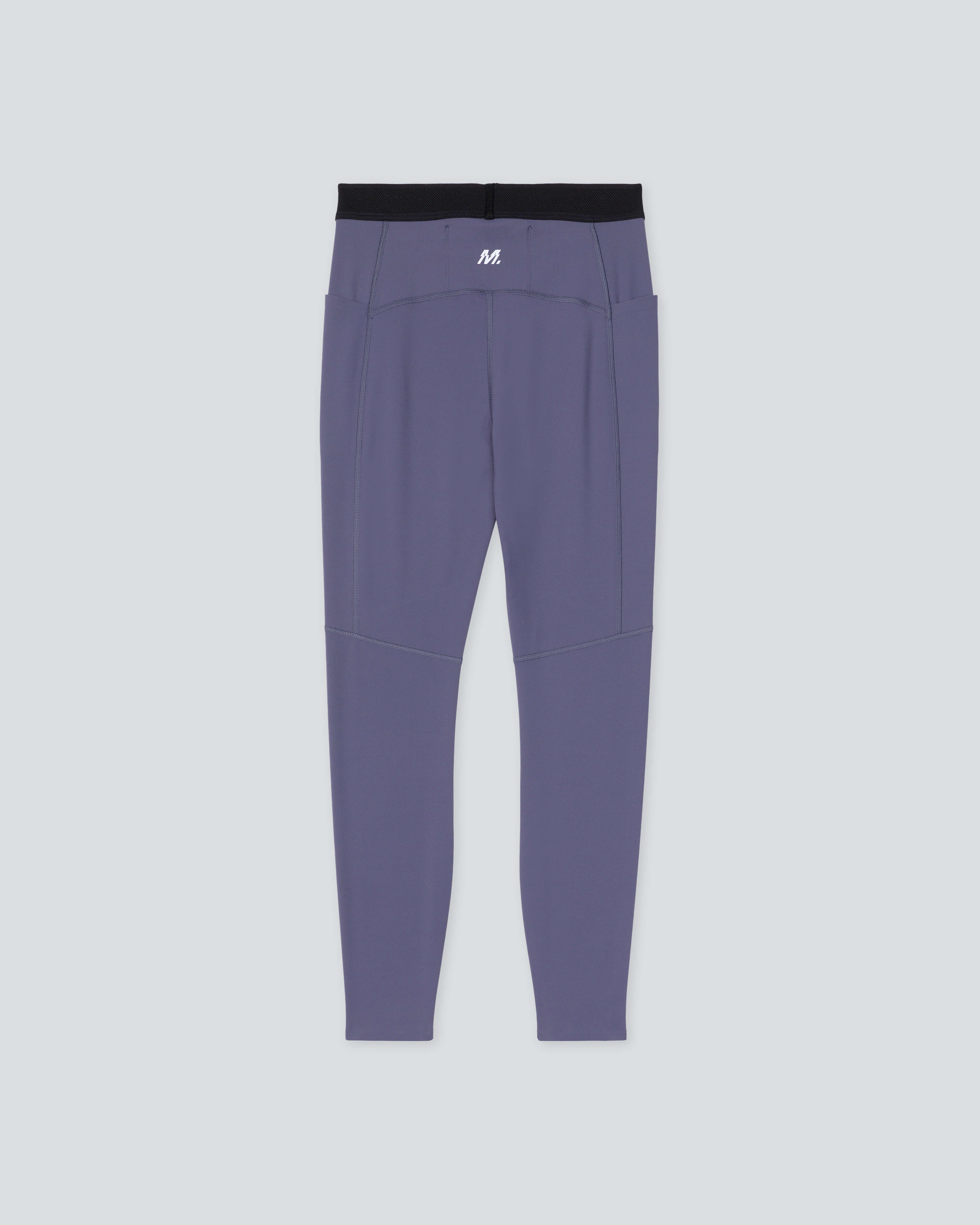 Women's Run Core Leggings |Graystone| flat back
