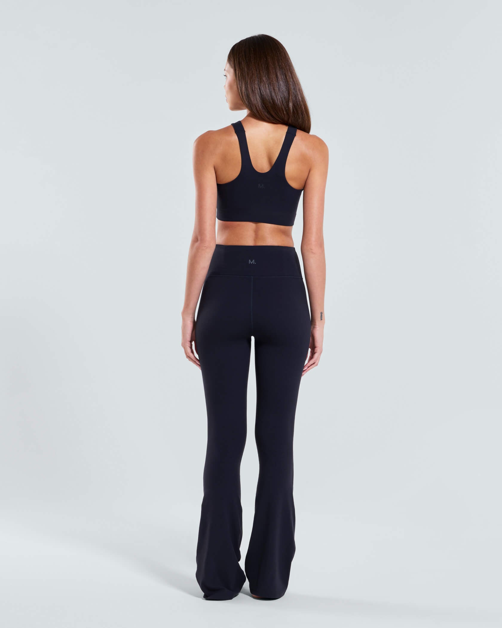 Women's Studio High Neck Bra |Black| back