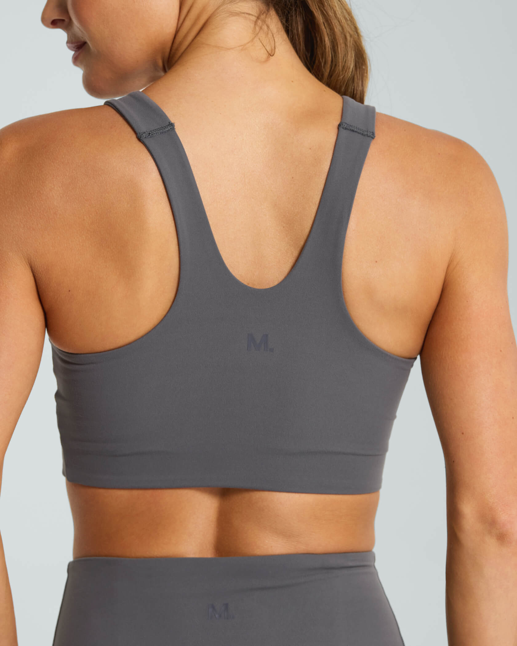 Women's Studio High Neck Bra |Magnet| back